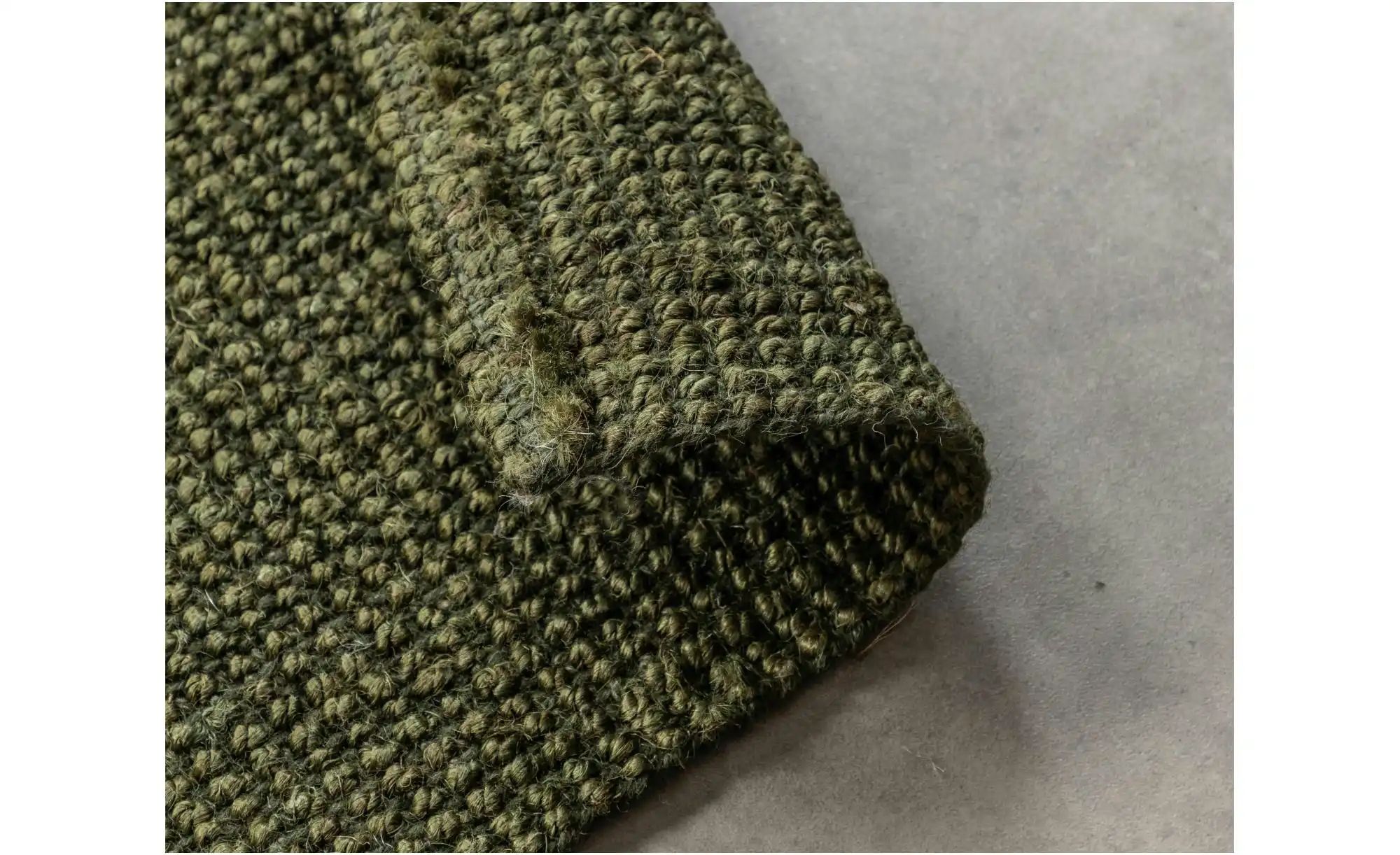 Hanse Home Juteteppich   ¦ grün ¦ Jute ¦ Maße (cm): B: 160 H: 1 Teppiche > günstig online kaufen