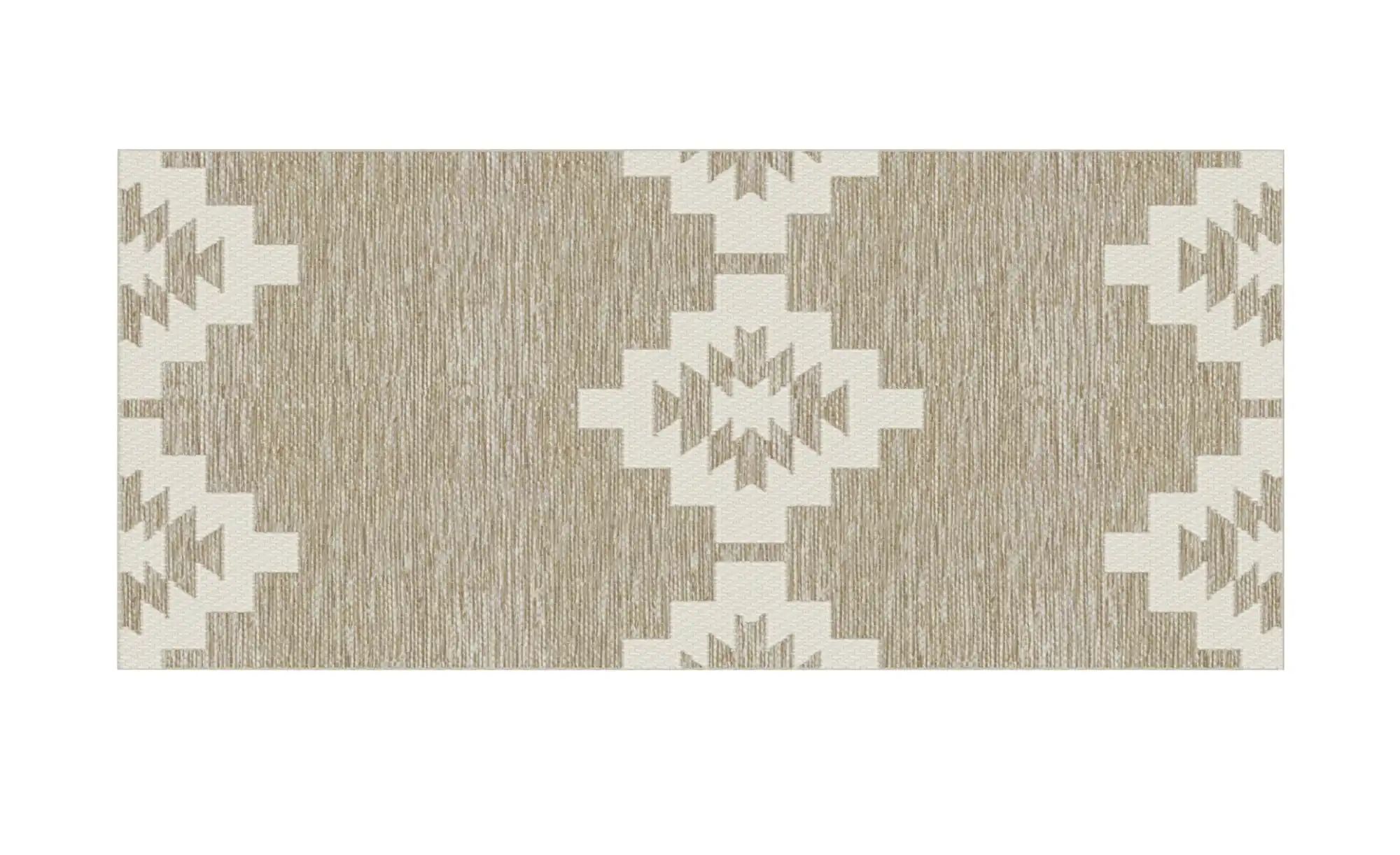 In-und Outdoorteppich  Scandinavian ¦ beige ¦ Synthetische Fasern ¦ Maße (c günstig online kaufen