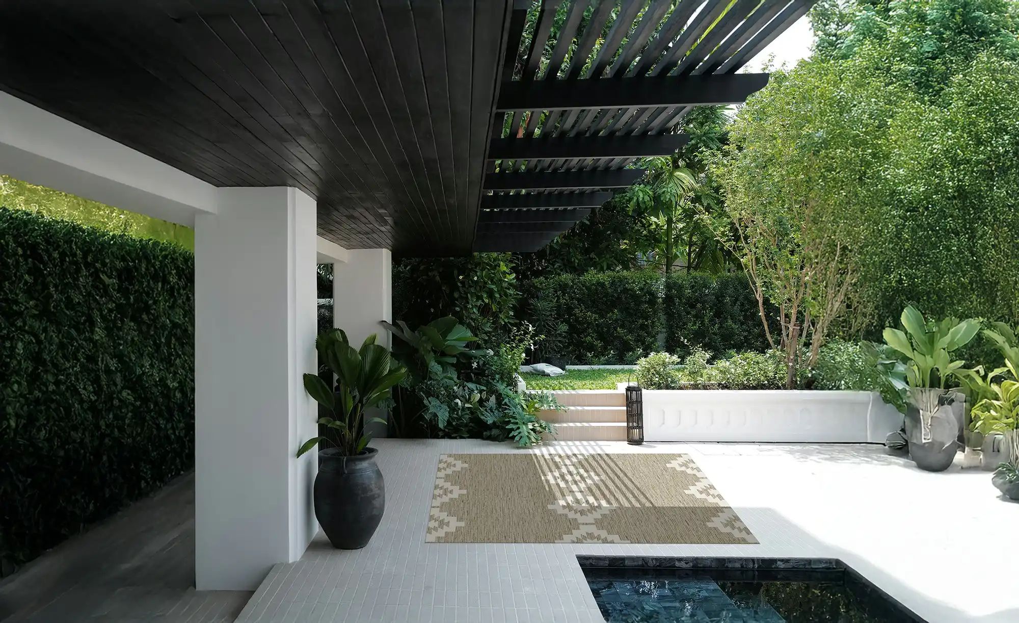 In-und Outdoorteppich  Scandinavian ¦ beige ¦ Synthetische Fasern ¦ Maße (c günstig online kaufen