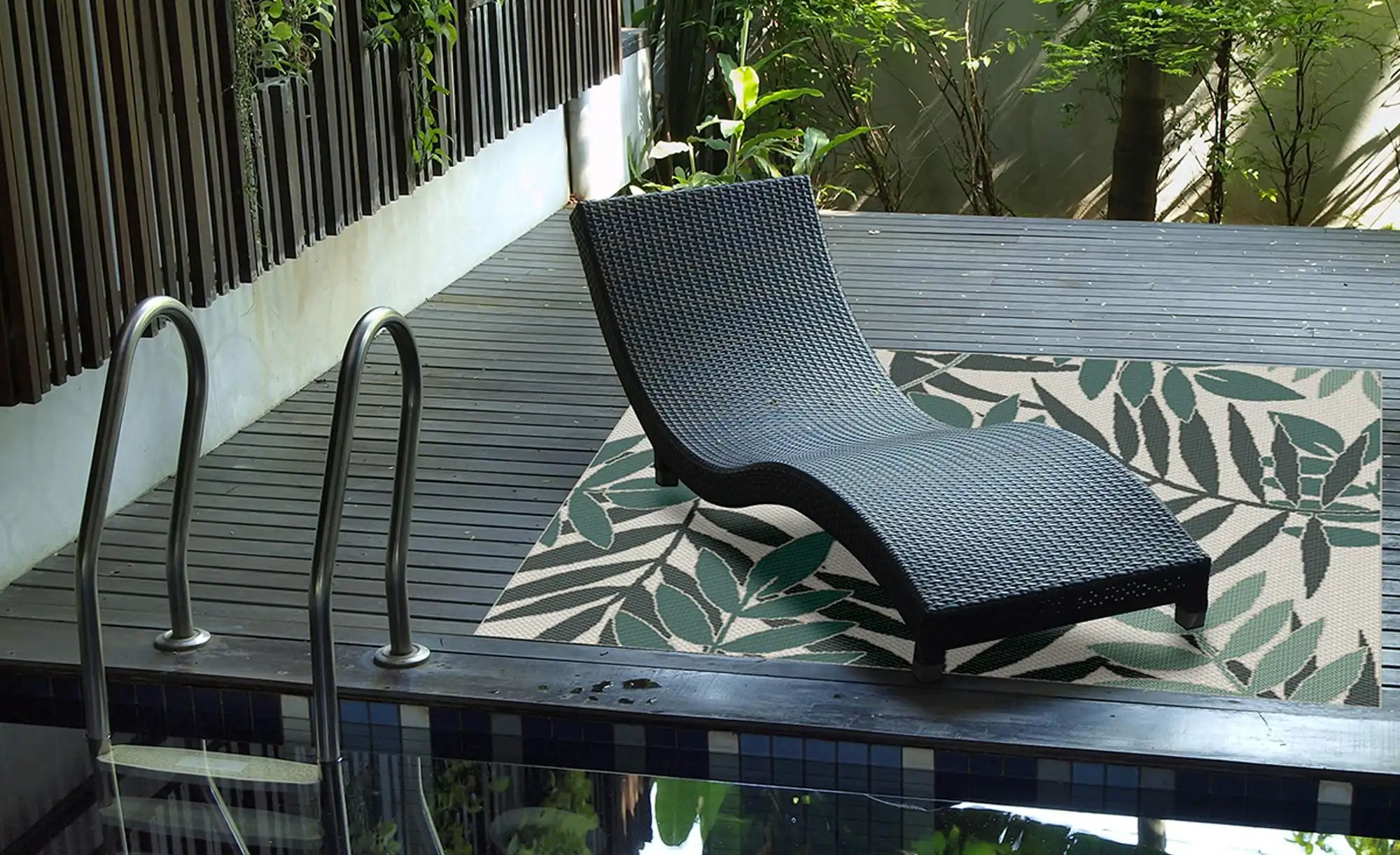 Thumbnail - In-und Outdoorteppich Annelise ¦ mehrfarbig ¦ Synthetische Fasern ¦ Maße (cm): B: 133 Teppiche > Outdoor Teppiche - Höf...