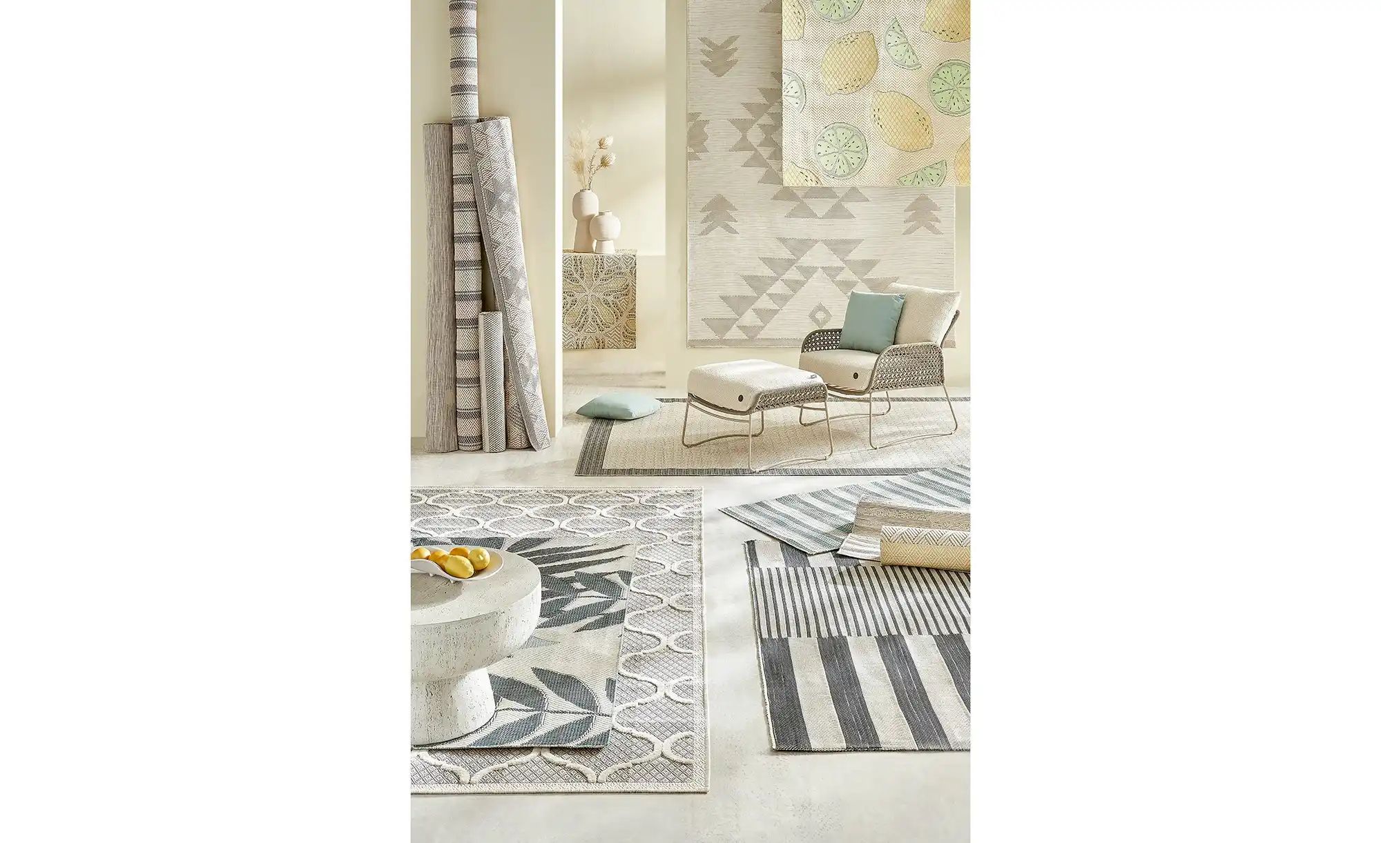 In-und Outdoorteppich  Annelise ¦ mehrfarbig ¦ Synthetische Fasern ¦ Maße ( günstig online kaufen