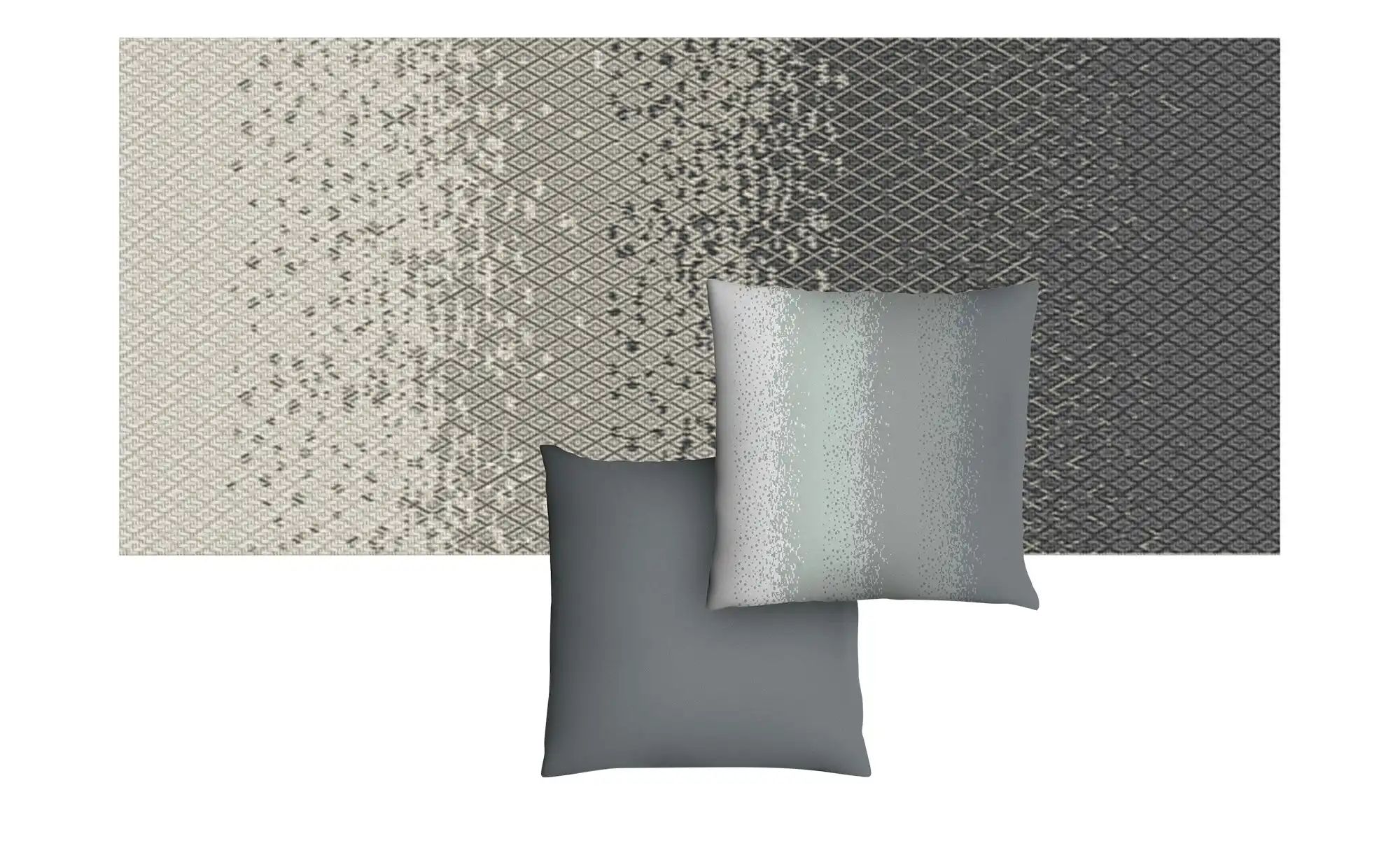 Outdoor-Teppich  Vivid-Set ¦ schwarz ¦ Synthetische Fasern ¦ Maße (cm): B: günstig online kaufen