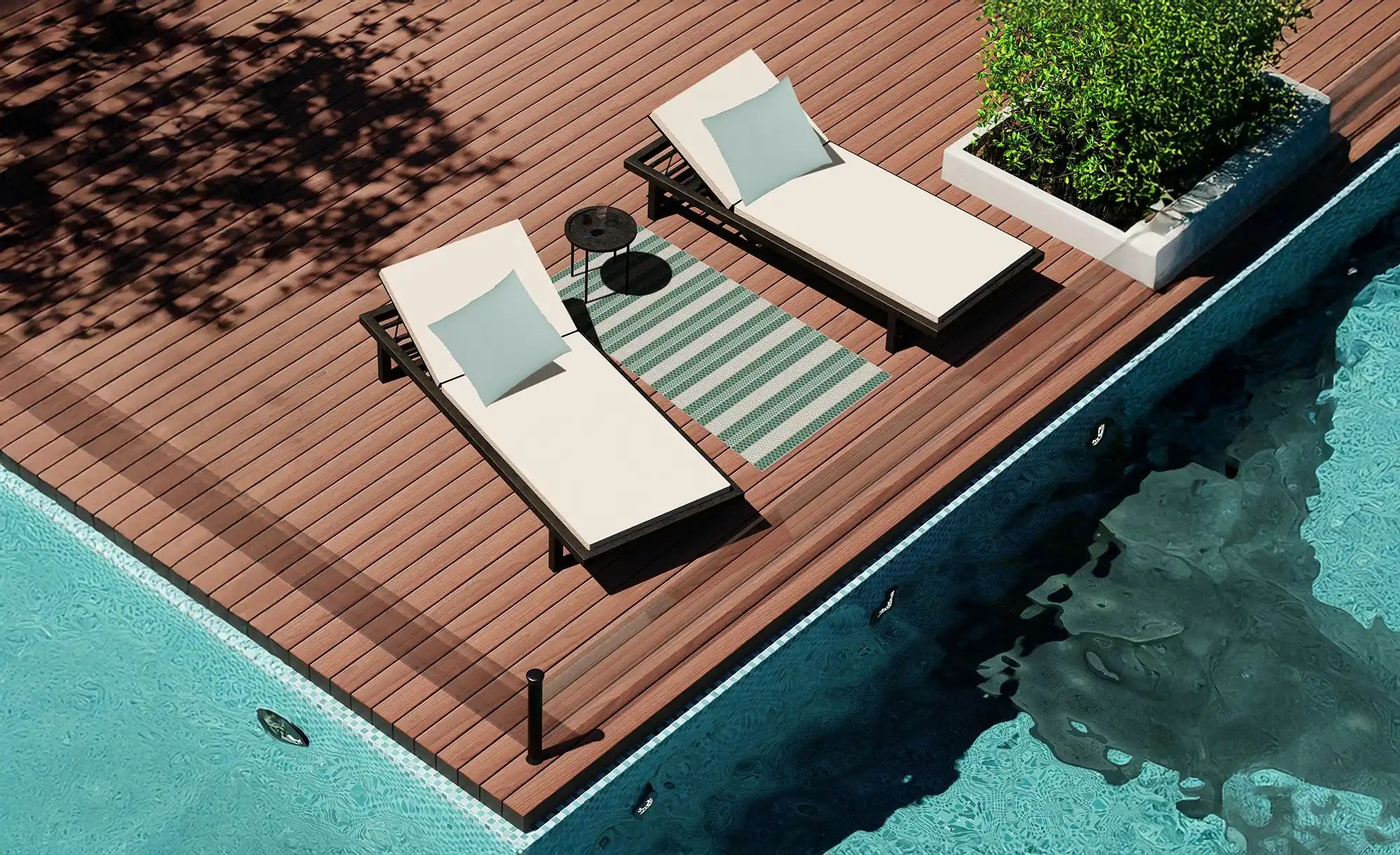 Thumbnail - Outdoor-Teppich Vivid-Set ¦ mehrfarbig ¦ Synthetische Fasern ¦ Maße (cm): B: 80 Teppiche > Outdoor Teppiche - Höffner