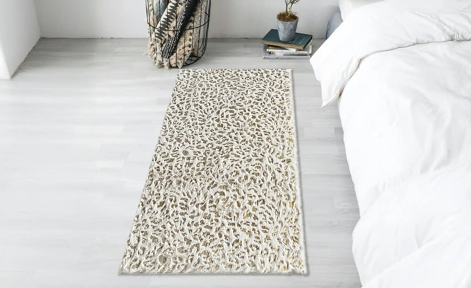 Thumbnail - Jette Home Webteppich  Aurix ¦ beige ¦ Synthetische Fasern ¦ Maße (cm): B: 80 Teppiche > Hochflorteppiche - Höffner