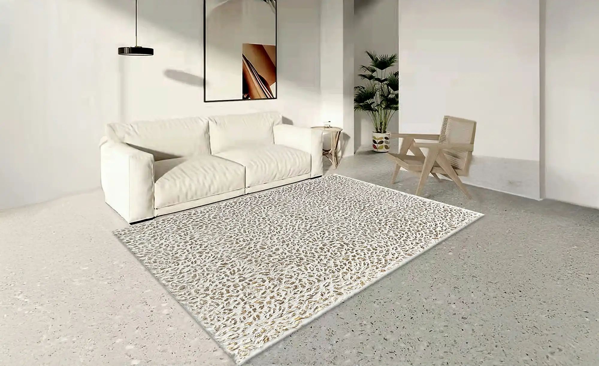 Thumbnail - Jette Home Webteppich  Aurix ¦ beige ¦ Synthetische Fasern ¦ Maße (cm): B: 160 Teppiche > Hochflorteppiche - Höffner