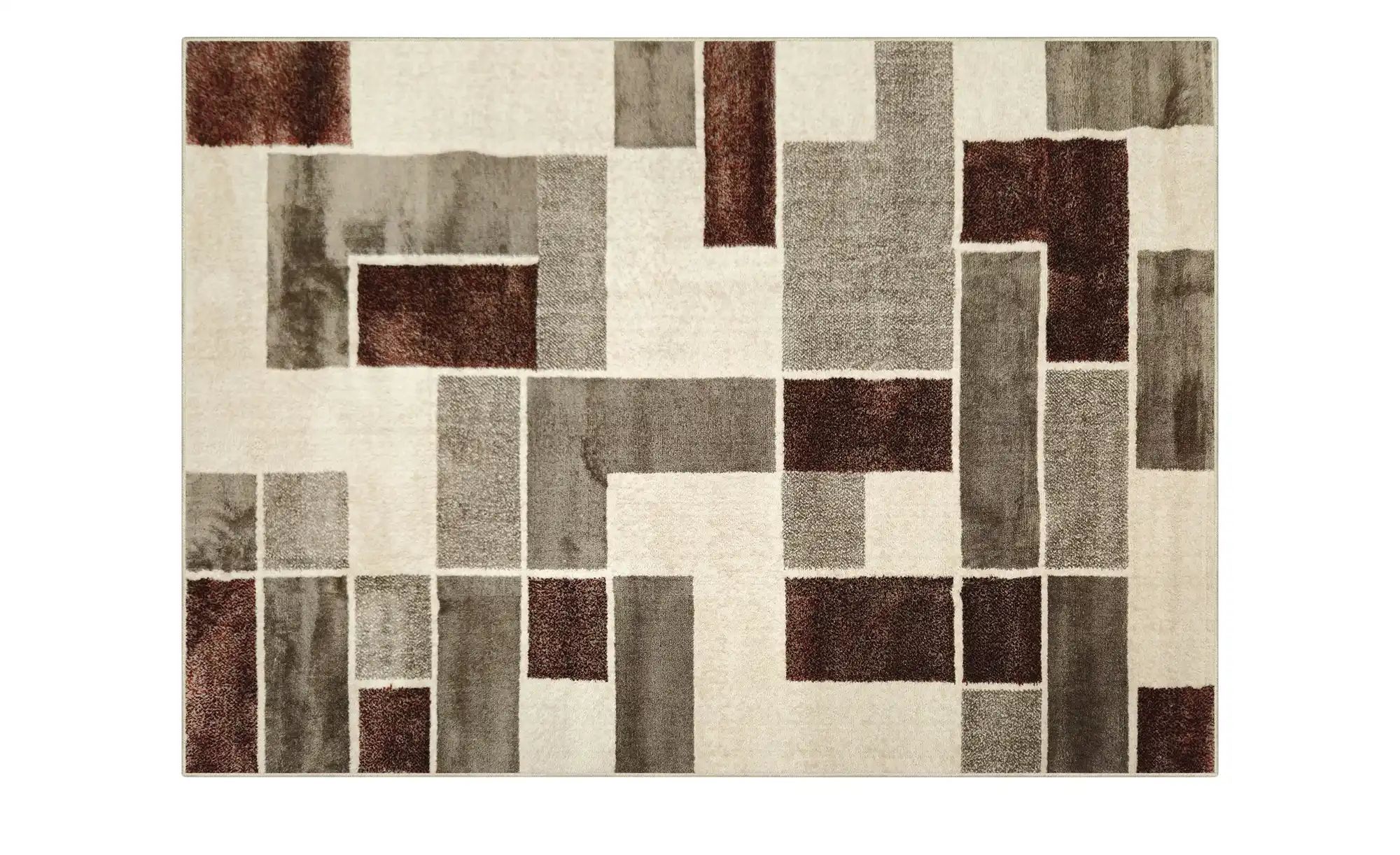 Webteppich  Ruben ¦ mehrfarbig ¦ Synthetische Fasern ¦ Maße (cm): B: 190 Te günstig online kaufen