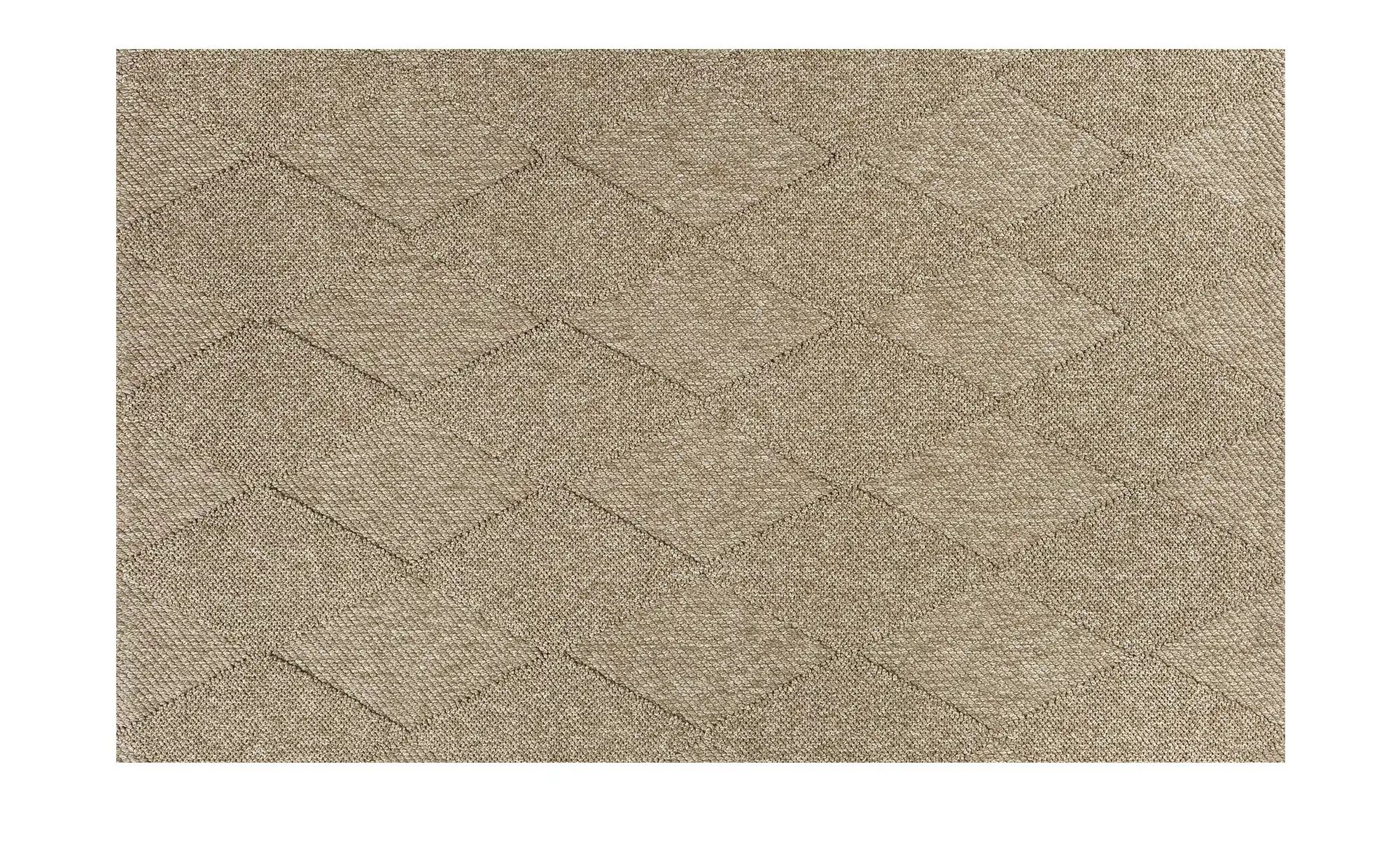 Outdoorteppich Kos ¦ beige ¦ Synthetische Fasern ¦ Maße (cm): B: 120 H: 0,6 Heimtextilien > Teppiche > Outdoor Teppiche - Höffner