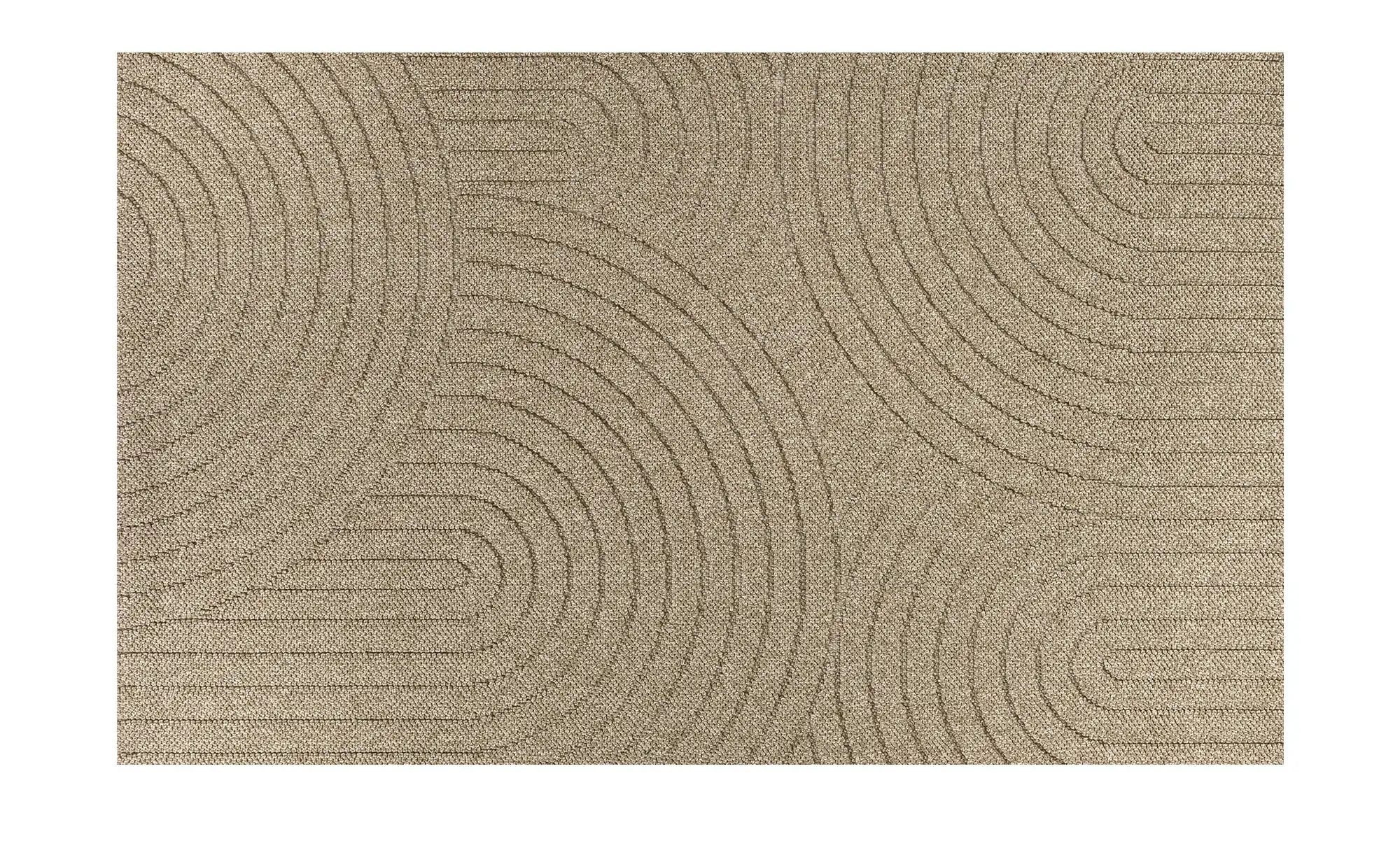 Outdoorteppich Kos ¦ beige ¦ Synthetische Fasern ¦ Maße (cm): B: 160 H: 0,6 Heimtextilien > Teppiche > Outdoor Teppiche - Höffner