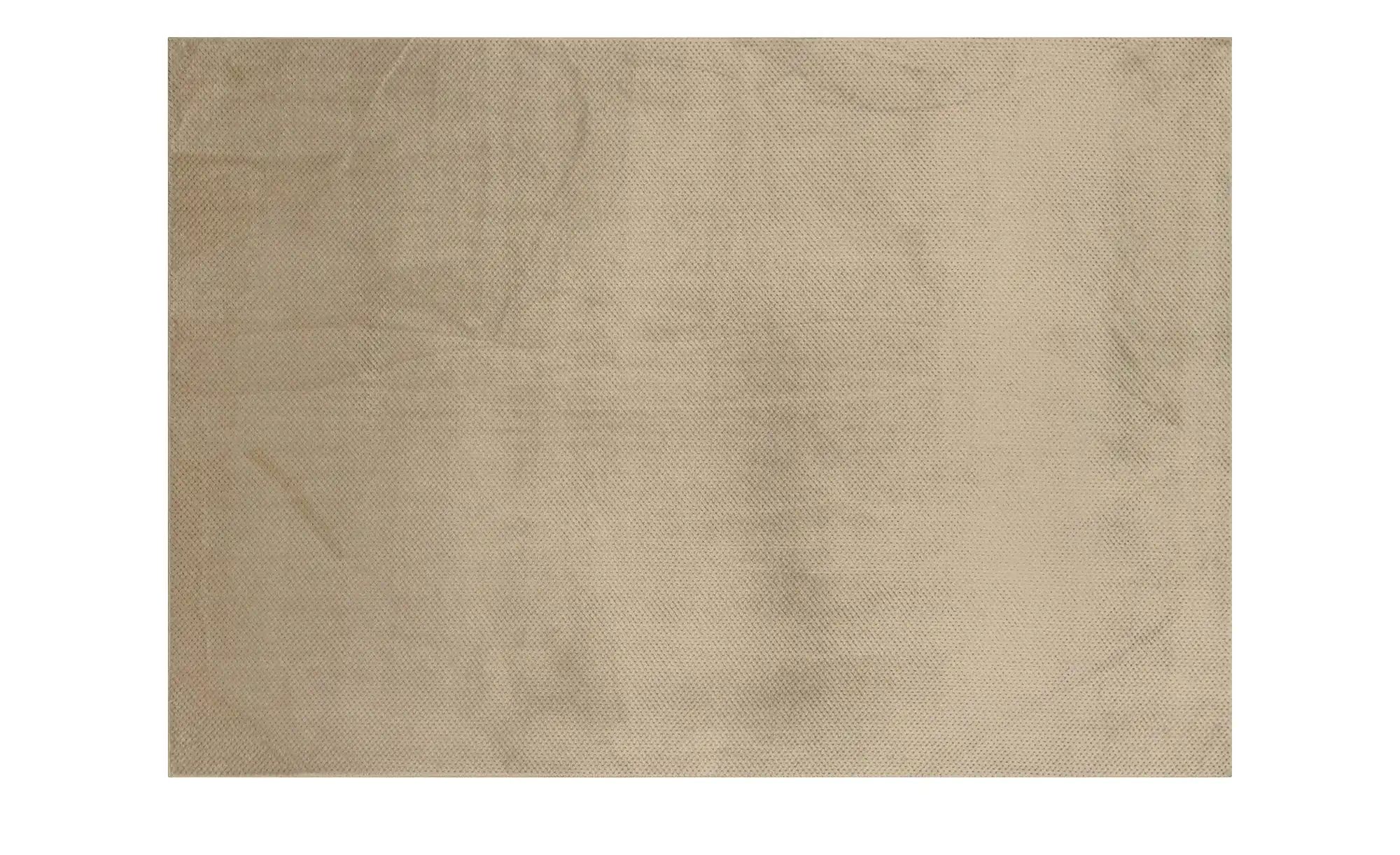 como Webteppich Eleno ¦ beige ¦ Synthetische Fasern ¦ Maße (cm): B: 140 Heimtextilien > Teppiche > Einfarbige Teppiche - Höffner
