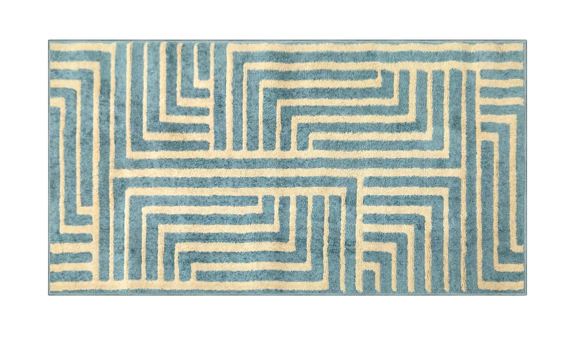 Webteppich  Alina ¦ mehrfarbig ¦ Synthetische Fasern,Jute ¦ Maße (cm): B: 8 günstig online kaufen