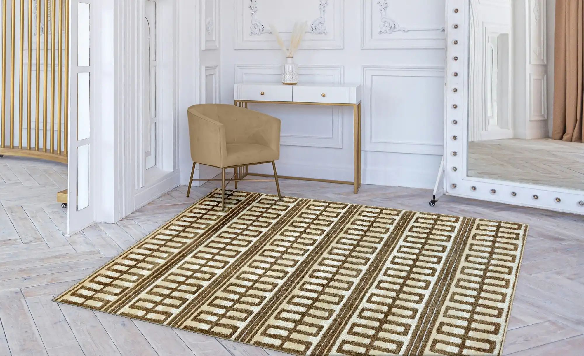 Webteppich  Gian ¦ mehrfarbig ¦ Synthetische Fasern,Jute ¦ Maße (cm): B: 13 günstig online kaufen