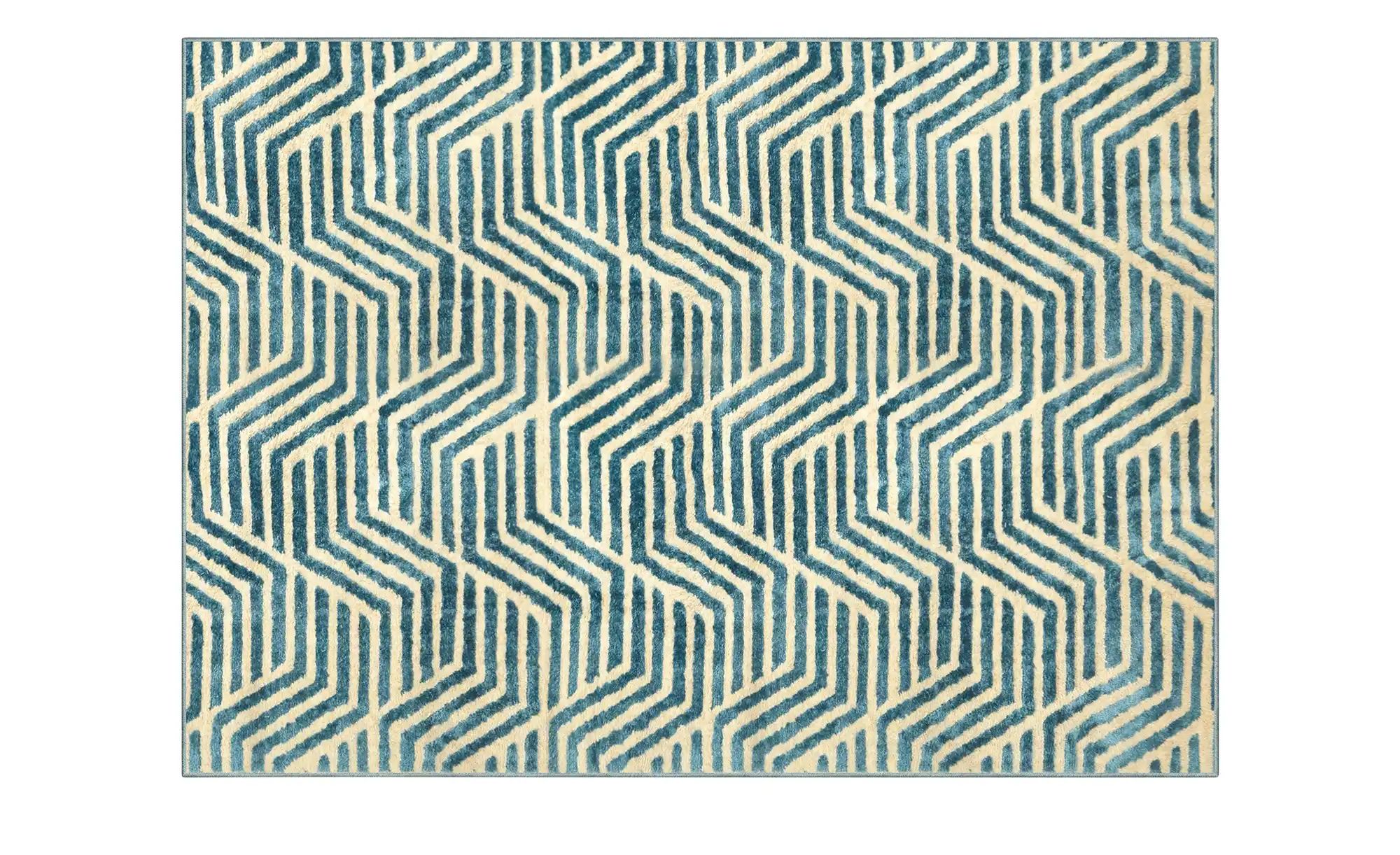 Webteppich  Vivienne ¦ mehrfarbig ¦ Synthetische Fasern,Jute ¦ Maße (cm): B günstig online kaufen