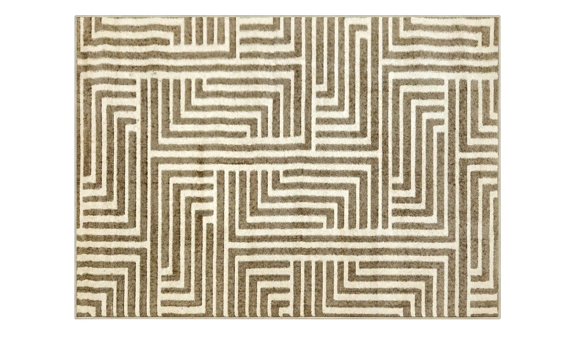 Webteppich  Dom ¦ mehrfarbig ¦ Synthetische Fasern,Jute ¦ Maße (cm): B: 133 günstig online kaufen