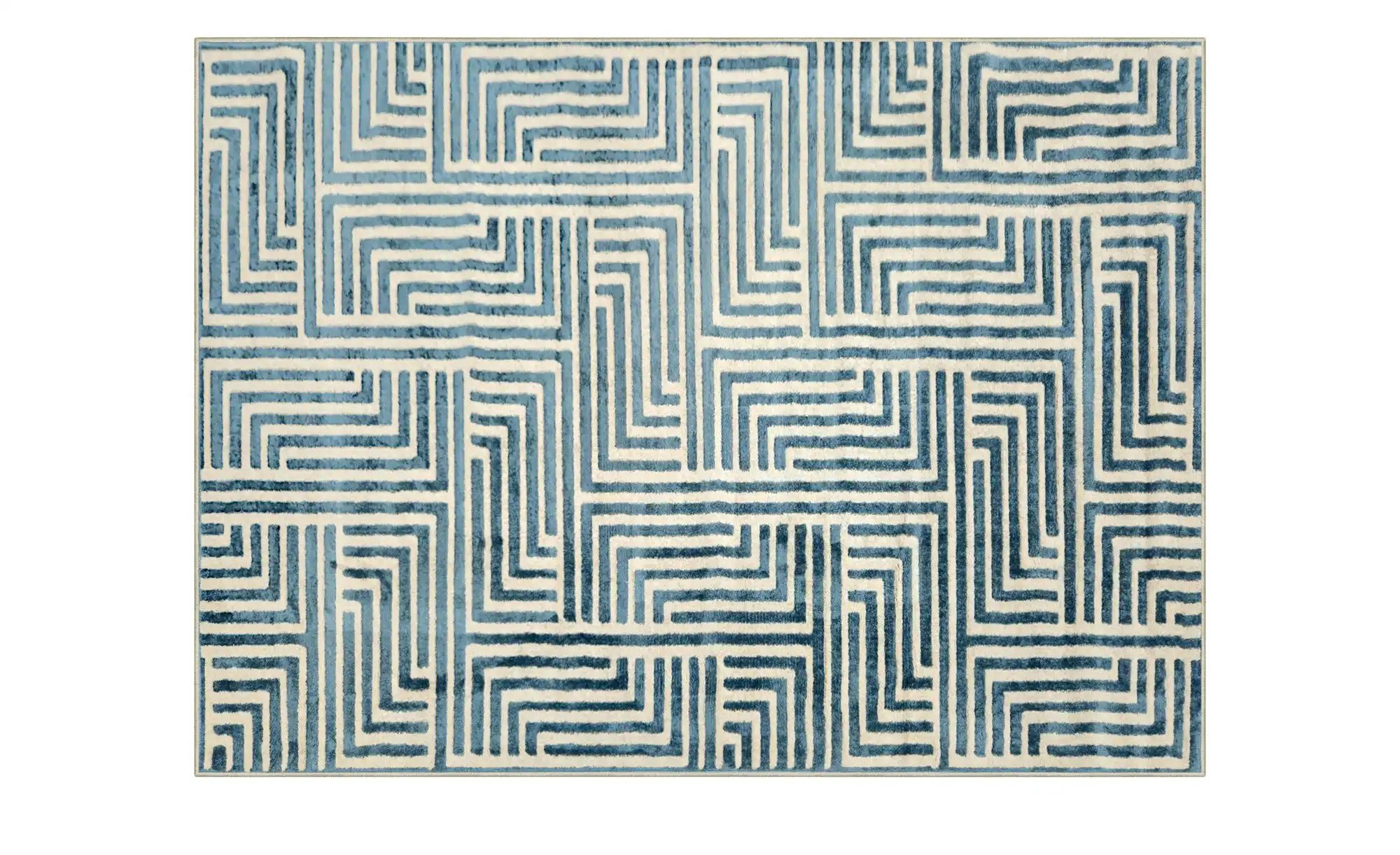 Webteppich  Alina ¦ mehrfarbig ¦ Synthetische Fasern,Jute ¦ Maße (cm): B: 1 günstig online kaufen