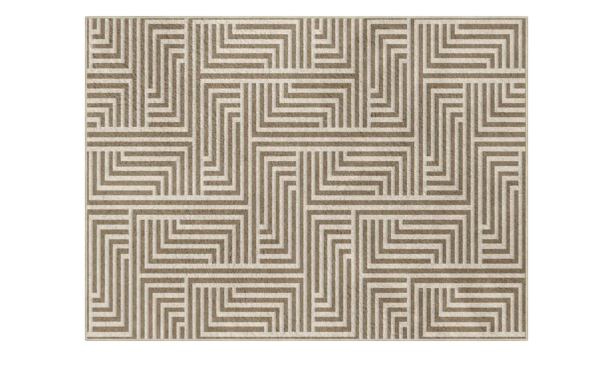 Webteppich  Dom ¦ mehrfarbig ¦ Synthetische Fasern,Jute ¦ Maße (cm): B: 190 günstig online kaufen