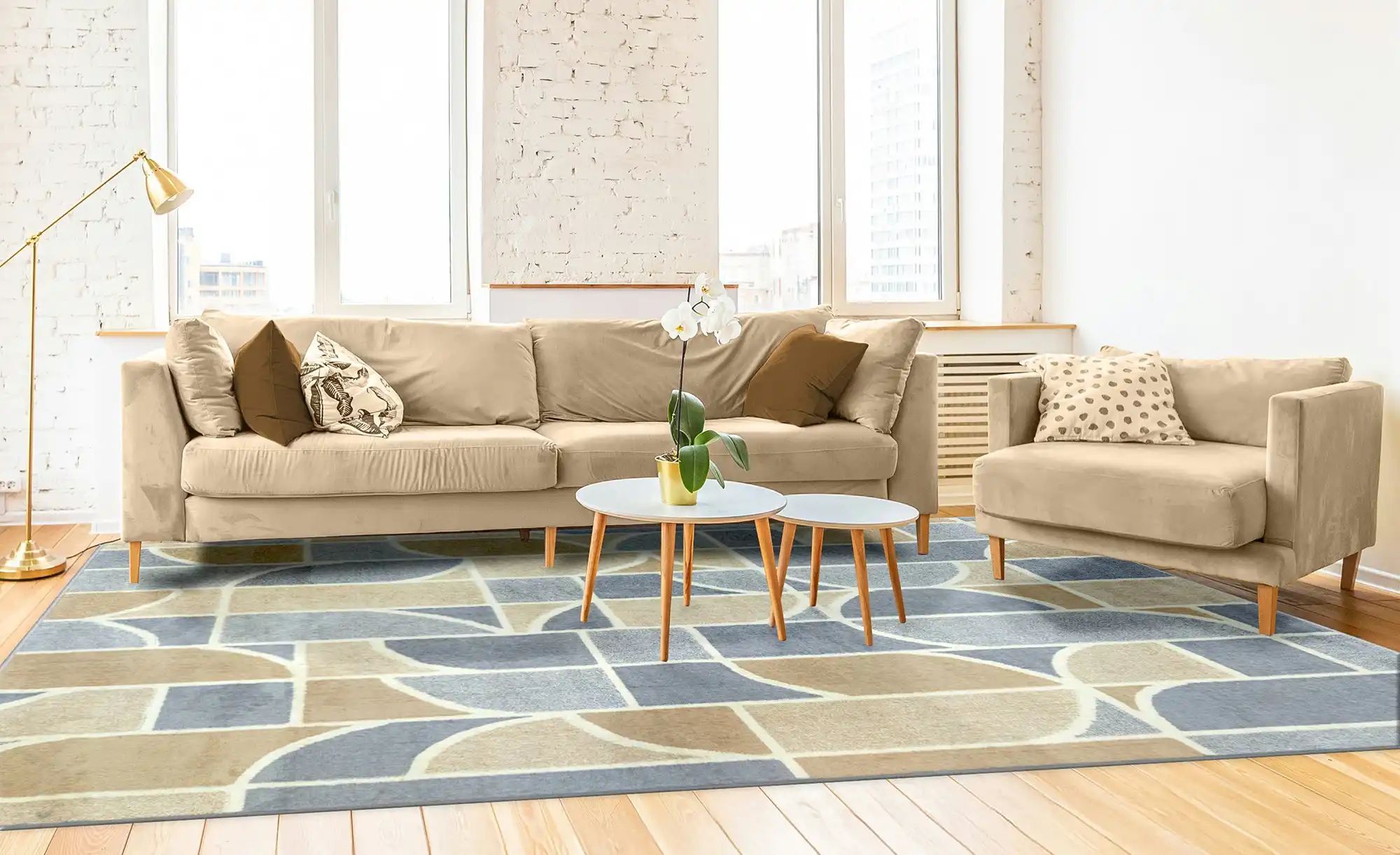 Webteppich  Helena ¦ mehrfarbig ¦ Synthetische Fasern,Jute ¦ Maße (cm): B: günstig online kaufen