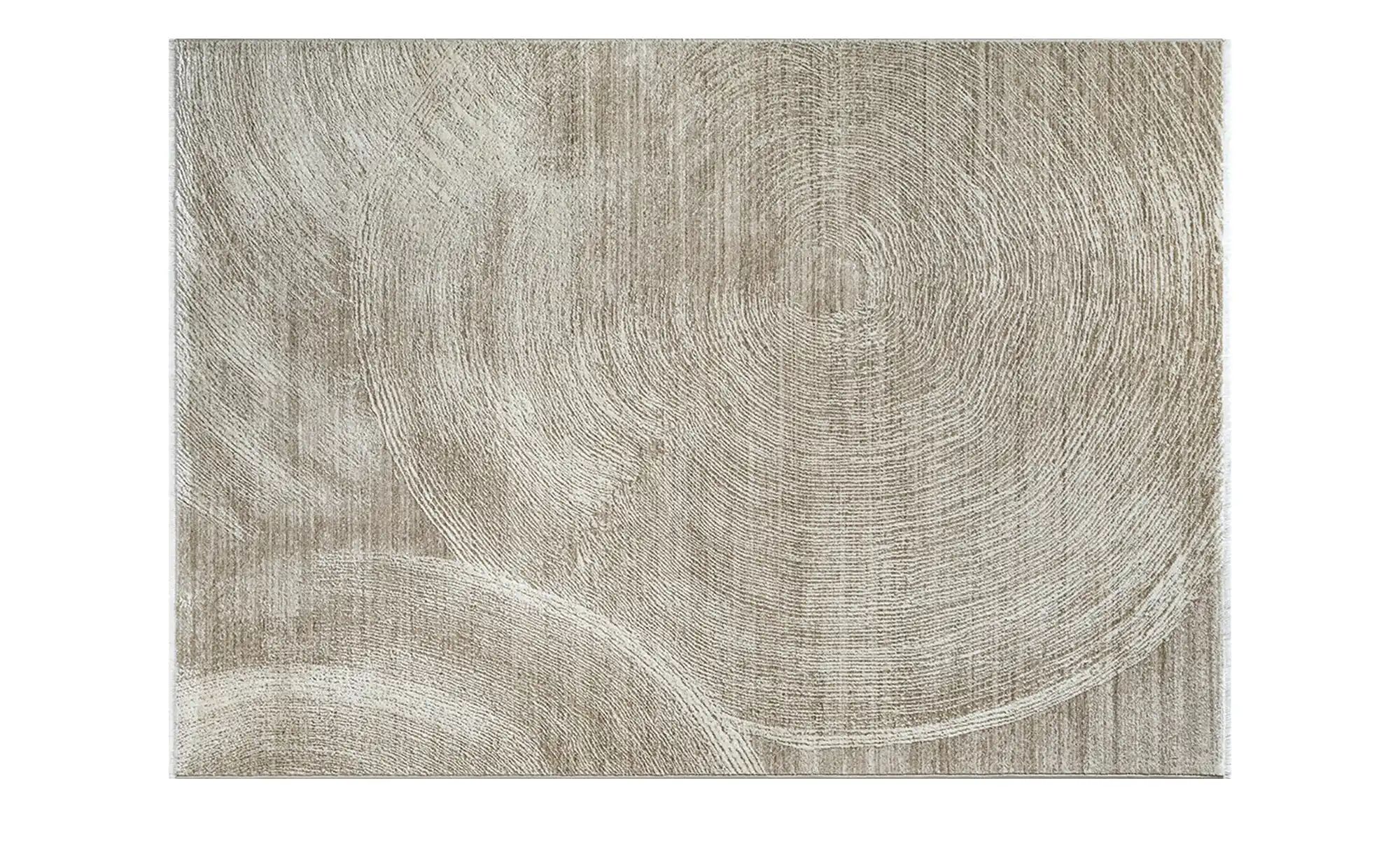 Webteppich Flowline ¦ beige ¦ Synthetische Fasern ¦ Maße (cm): B: 160 Heimtextilien > Teppiche > Wohnteppiche - Höffner
