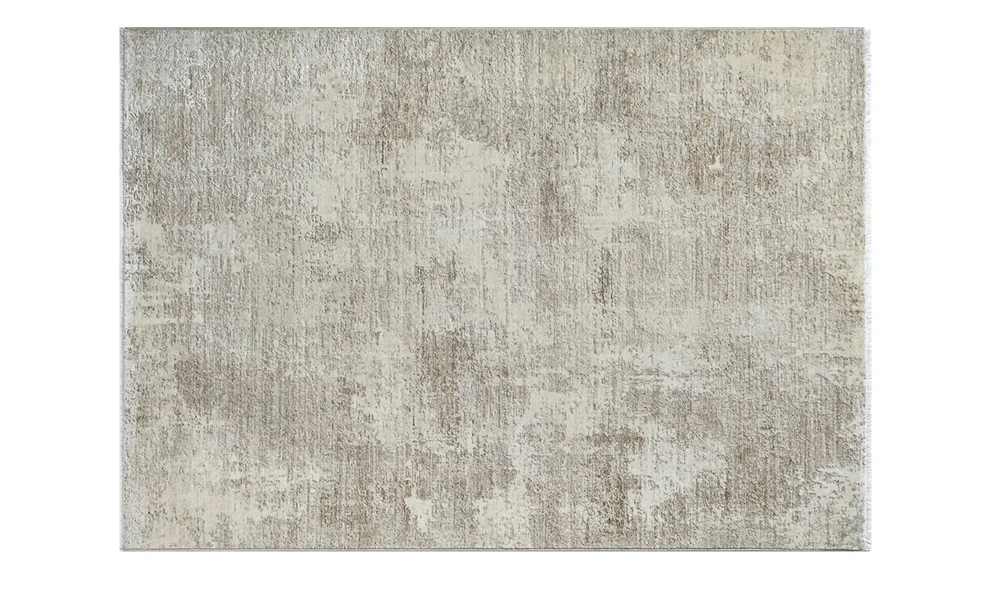 Webteppich Flowline ¦ beige ¦ Synthetische Fasern ¦ Maße (cm): B: 200 H: 0,7 Heimtextilien > Teppiche > Wohnteppiche - Höffner