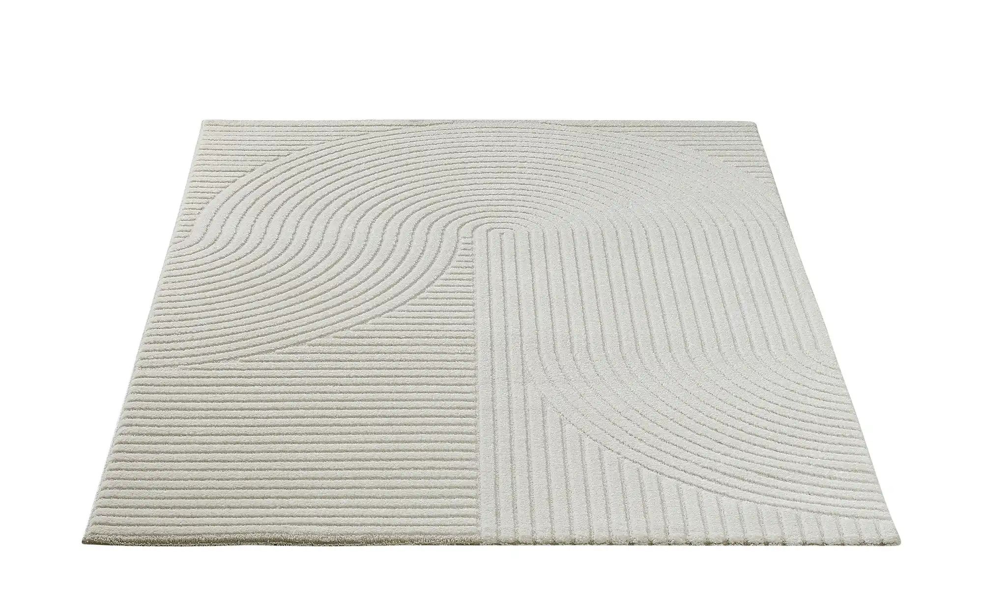 Webteppich Elio creme Synthetische Fasern Maße (cm): B: 80 H: 1,4 - Höffner