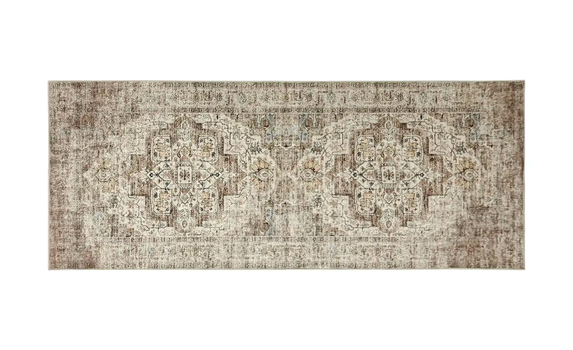 como Webteppich Jacquard Loop ¦ beige ¦ Synthetische Fasern ¦ Maße (cm): B: 80 Heimtextilien > Teppiche > Vintage Teppiche - Höffner