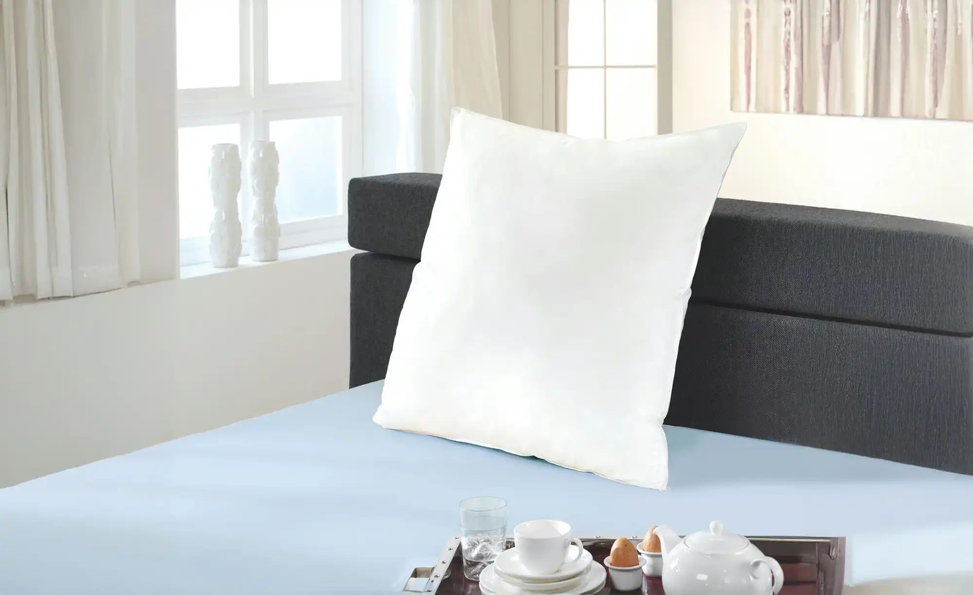 como Kopfkissen  Laura ¦ weiß ¦ Maße (cm): B: 80 Bettwaren > Kopfkissen > M günstig online kaufen