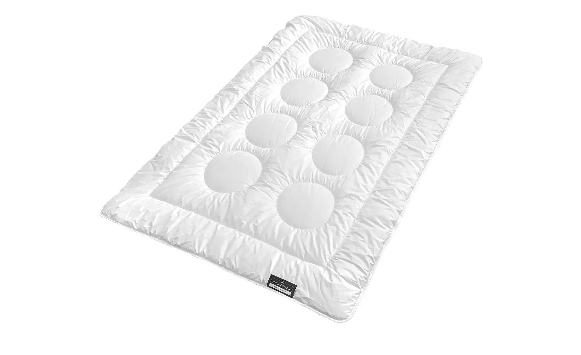 John Cotton Mono-Steppbett  Royal ¦ weiß ¦ Maße (cm): B: 155 Bettwaren > Be günstig online kaufen