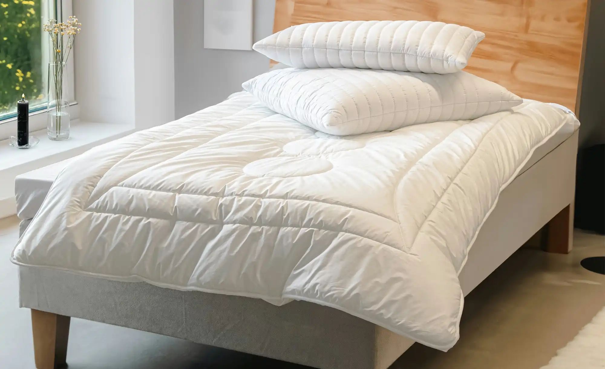 John Cotton Kopfkissen  Magicline ¦ creme ¦ Maße (cm): B: 40 Bettwaren > Ko günstig online kaufen