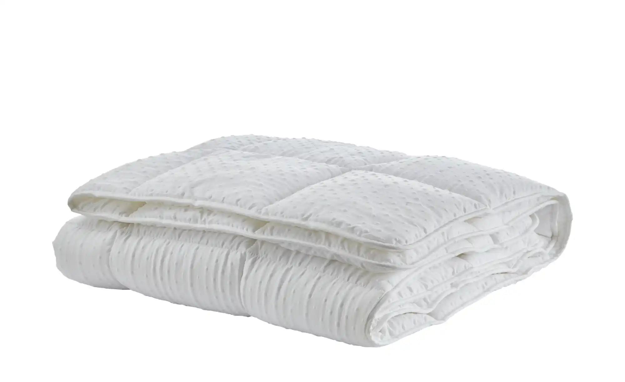 Mono-Steppbett  Lina ¦ weiß ¦ Maße (cm): B: 135 Bettwaren > Bettdecken > Ga günstig online kaufen
