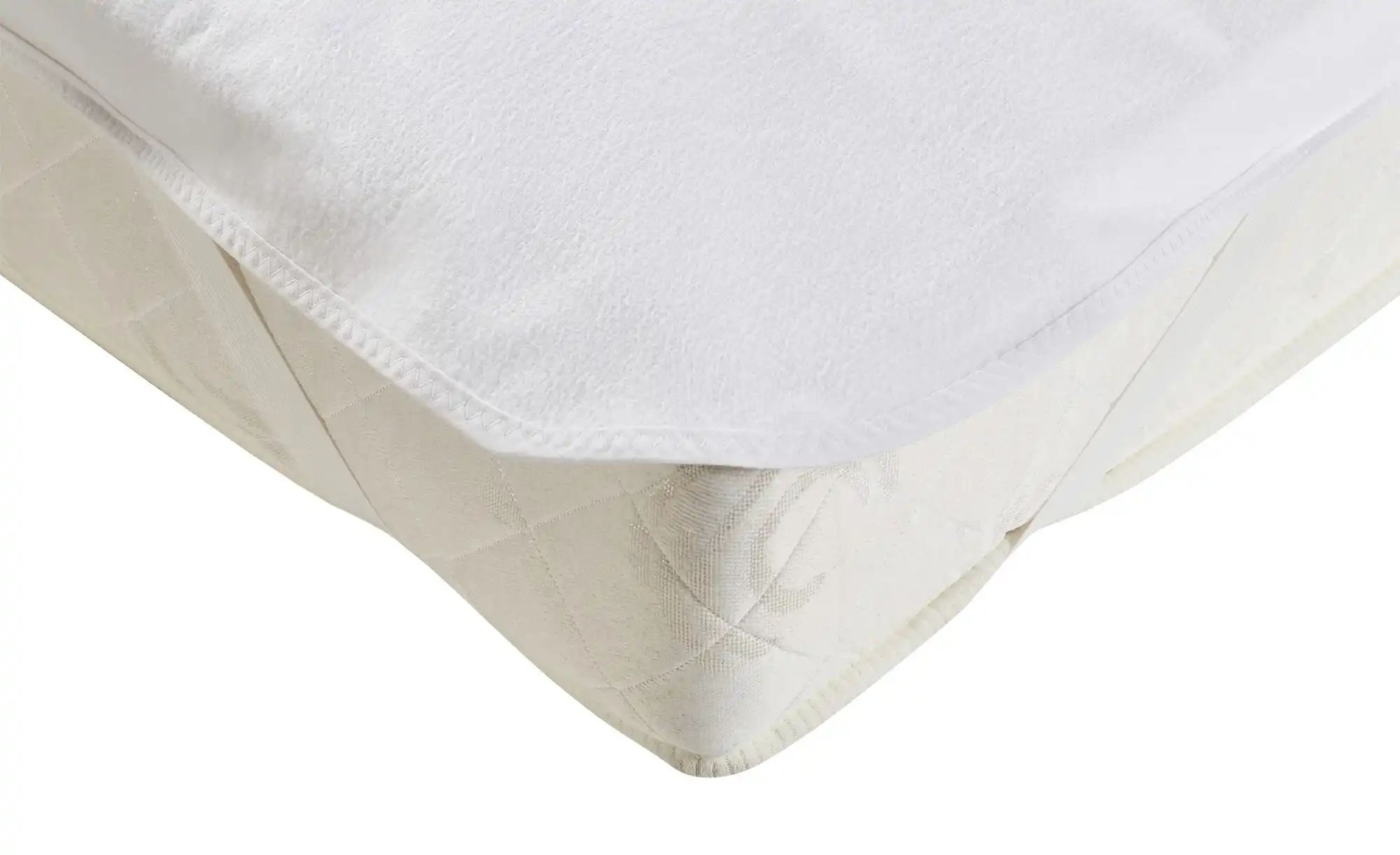 Thumbnail - como Molton-Matratzenauflage  Como ¦ weiß ¦ Maße (cm): B: 100 Matratzen & Zubehör > Matratzenzubehör - Höffner