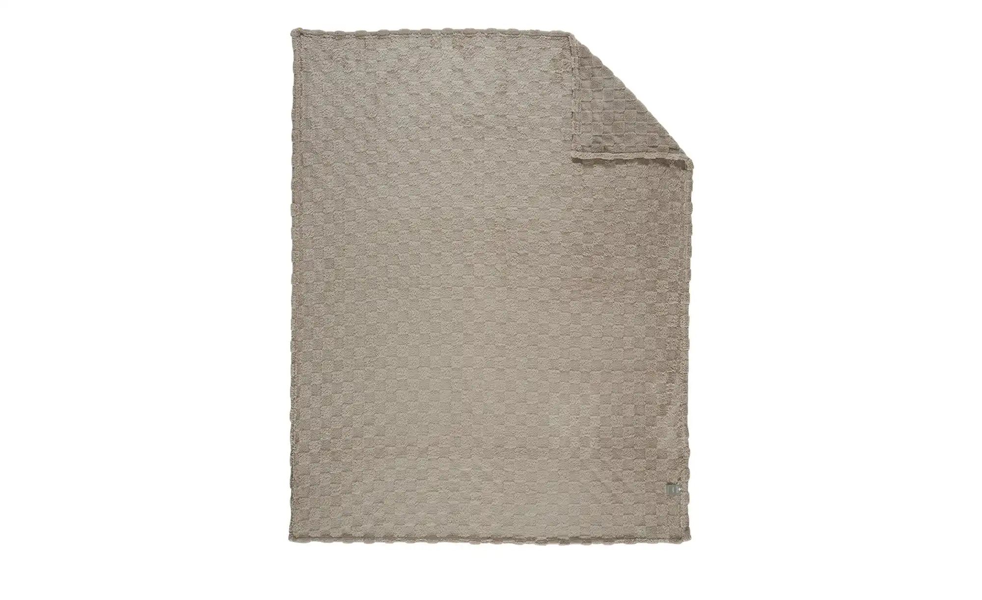 como Jacquard Wohndecke  Ava ¦ beige ¦ Synthetik ¦ Maße (cm): B: 150 Dekoki günstig online kaufen