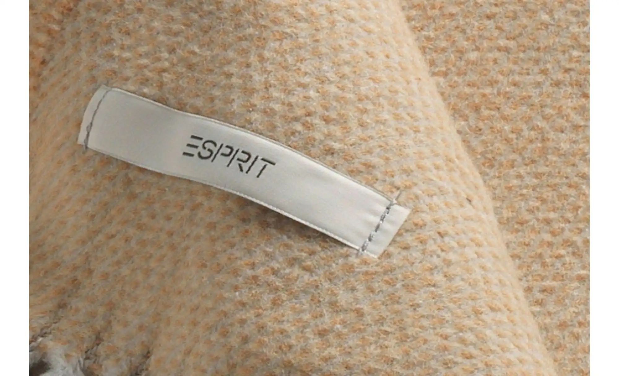 Thumbnail - Esprit Plaid  Jade ¦ gelb ¦ Baumwollmischgewebe ¦ Maße (cm): B: 140 Dekokissen & Decken > Kuscheldecken & Wohndecken - H...