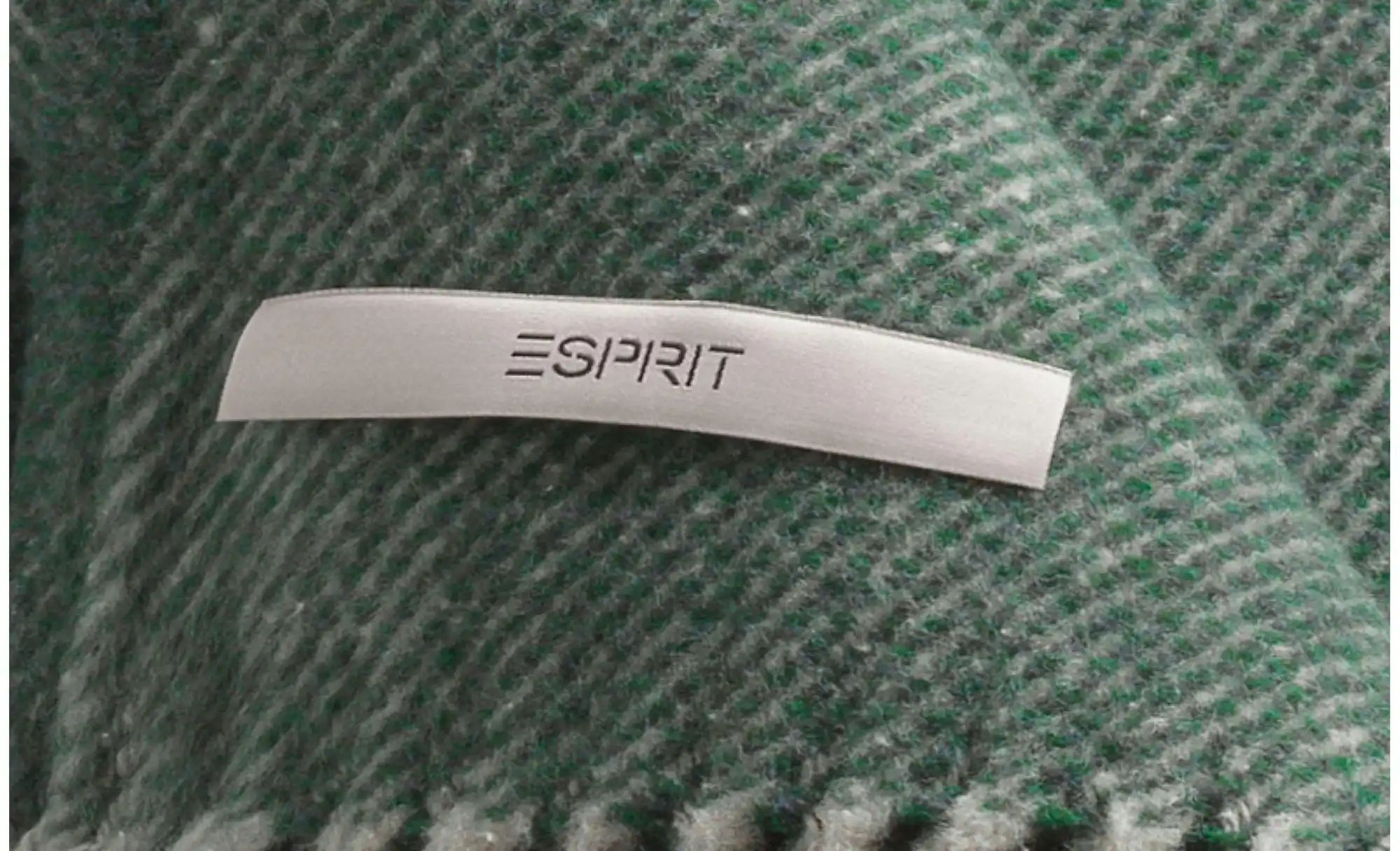 Thumbnail - Esprit Plaid  Jade ¦ grün ¦ Baumwollmischgewebe ¦ Maße (cm): B: 140 Dekokissen & Decken > Kuscheldecken & Wohndecken - H...