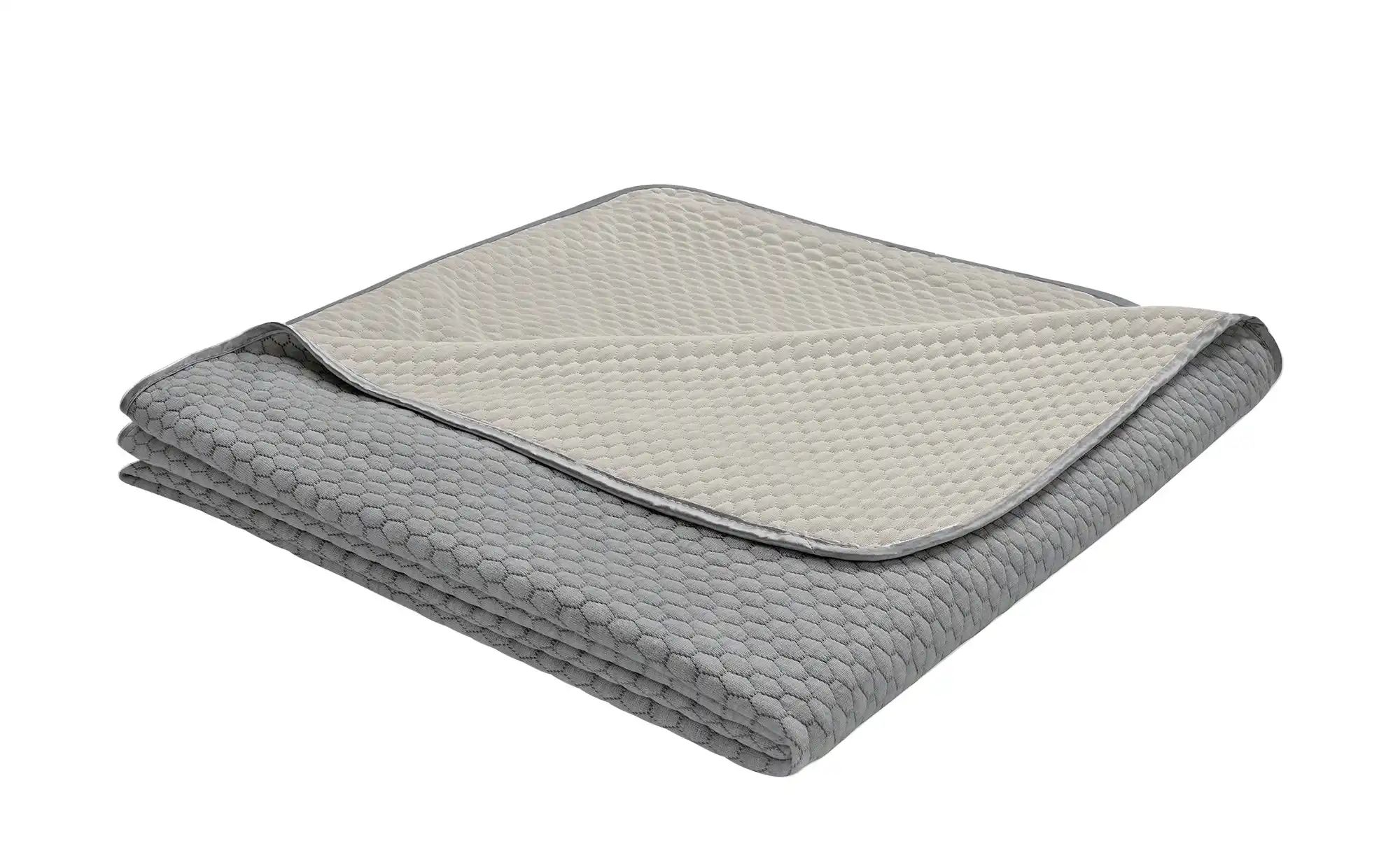 Wohndecke  Sommerdecke ¦ grau ¦ Baumwollmischgewebe ¦ Maße (cm): B: 150 Dek günstig online kaufen