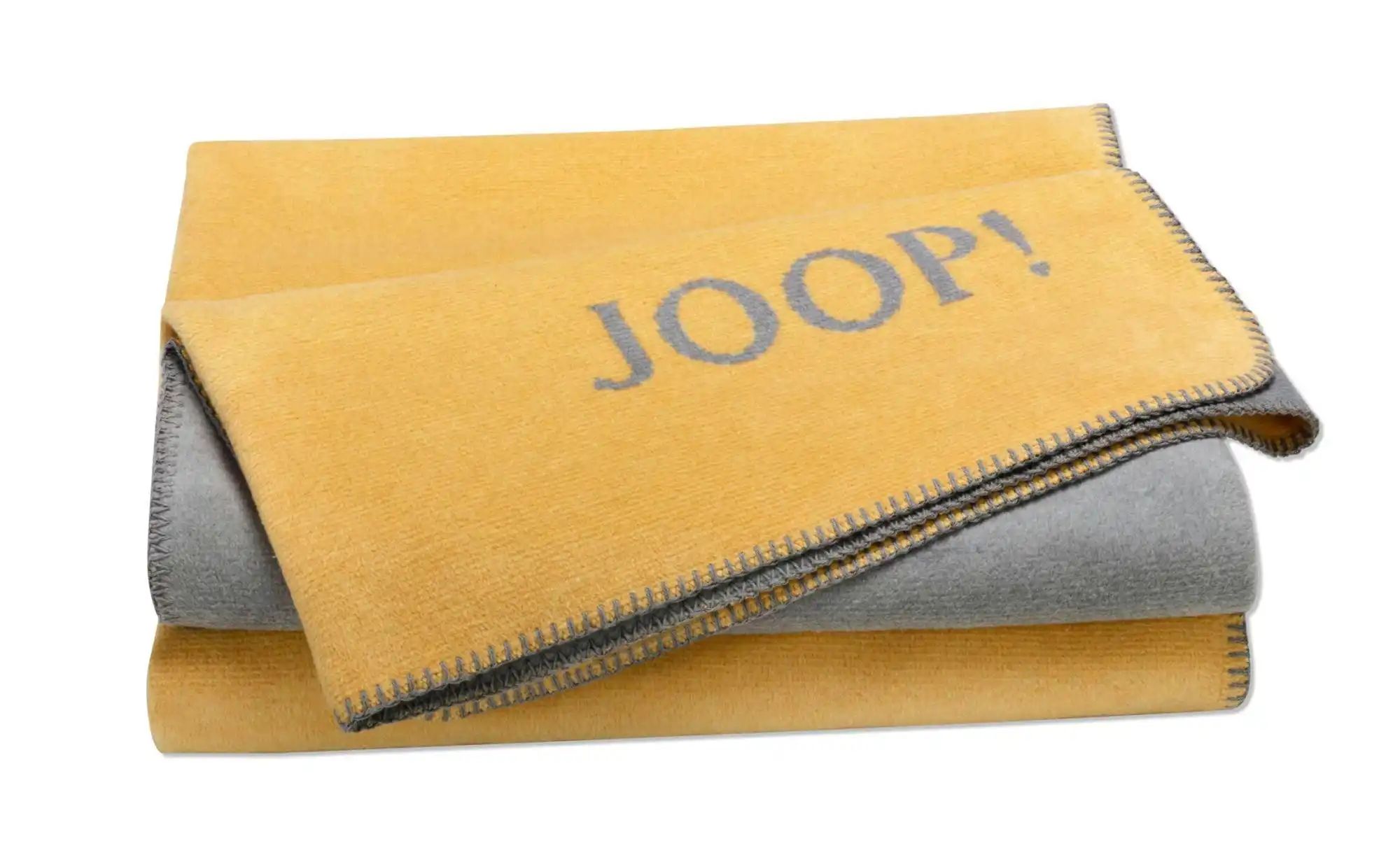 JOOP! Wohndecke Melange Doubleface ¦ gold ¦ Baumwollmischgewebe ¦ Maße (cm) günstig online kaufen