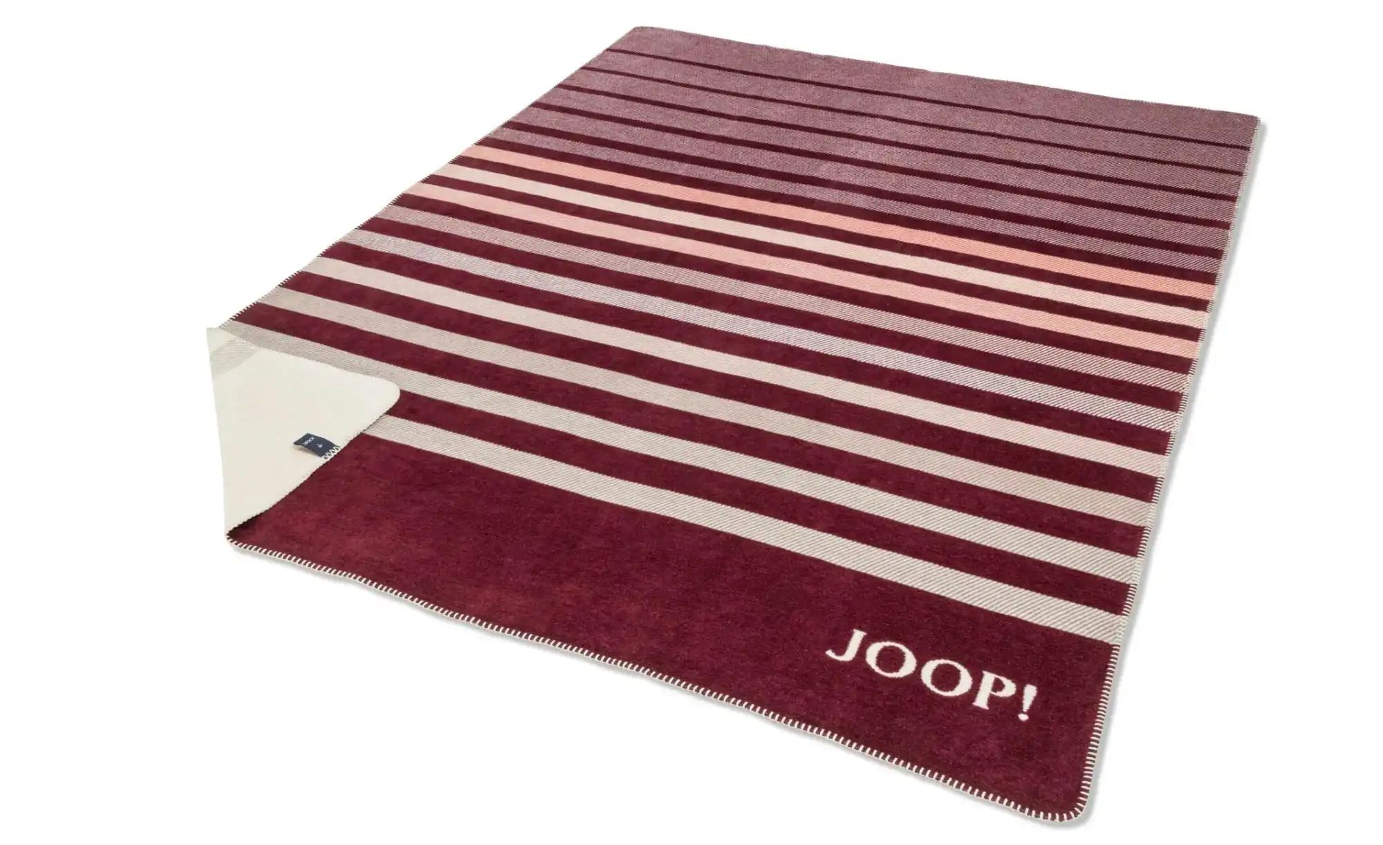 JOOP! Wohndecke Shutter ¦ rosa/pink ¦ Baumwollmischgewebe ¦ Maße (cm): B: 1 günstig online kaufen