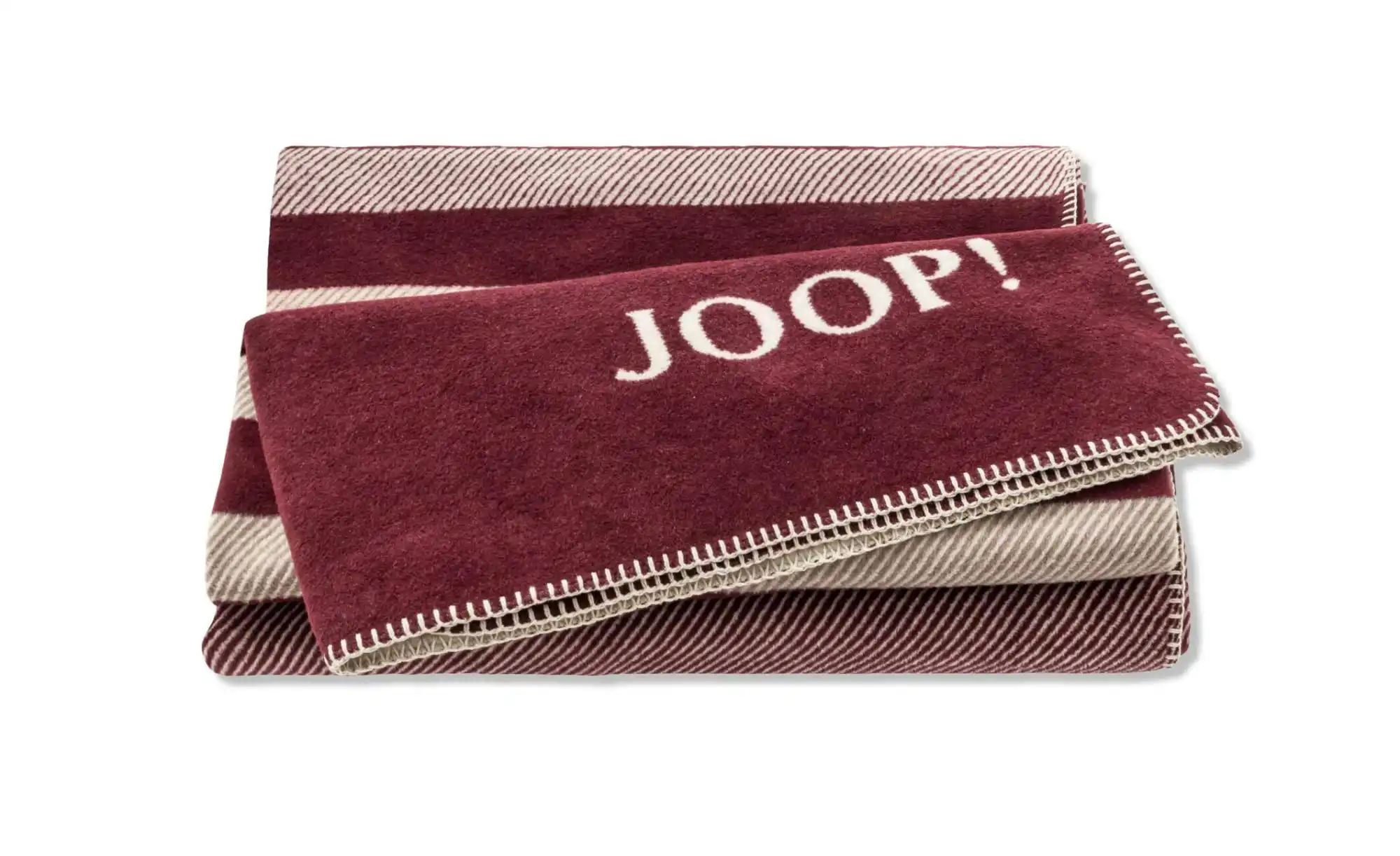 JOOP! Wohndecke Shutter ¦ rosa/pink ¦ Baumwollmischgewebe ¦ Maße (cm): B: 1 günstig online kaufen