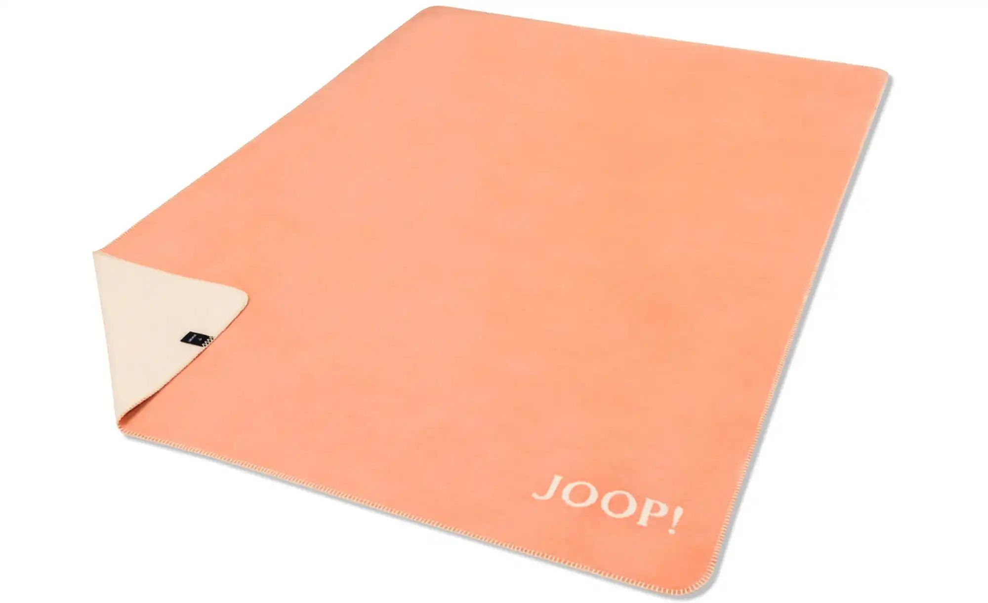 JOOP! Wohndecke Uni Doubleface ¦ orange ¦ Baumwollmischgewebe ¦ Maße (cm): günstig online kaufen