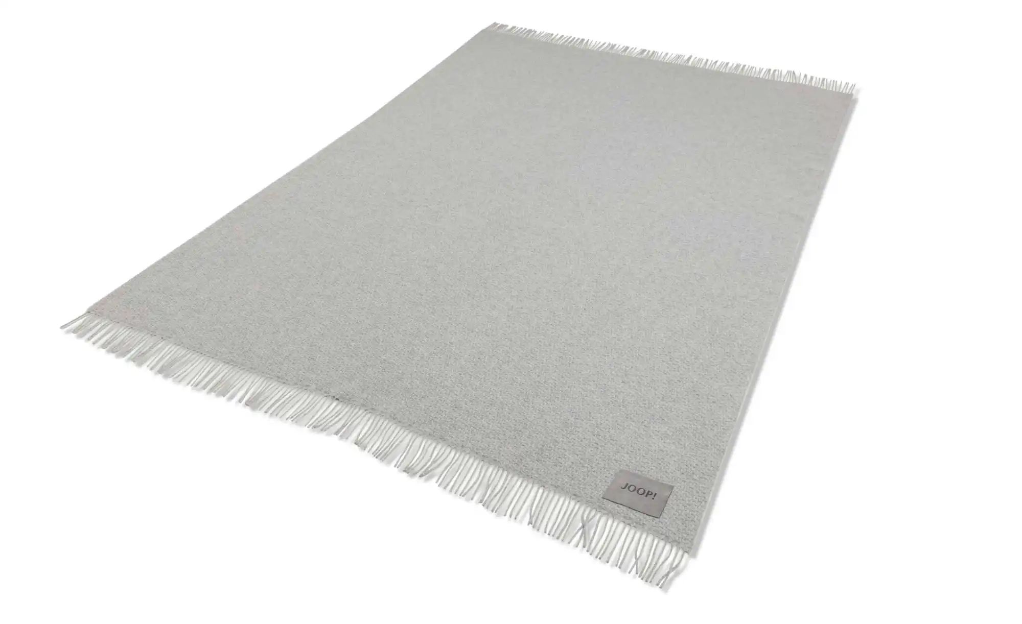 Thumbnail - JOOP! Plaid Fine Woven ¦ silber ¦ Wollmix ¦ Maße (cm): B: 130 H: 1 Dekokissen & Decken > Kuscheldecken & Wohndecken - ...