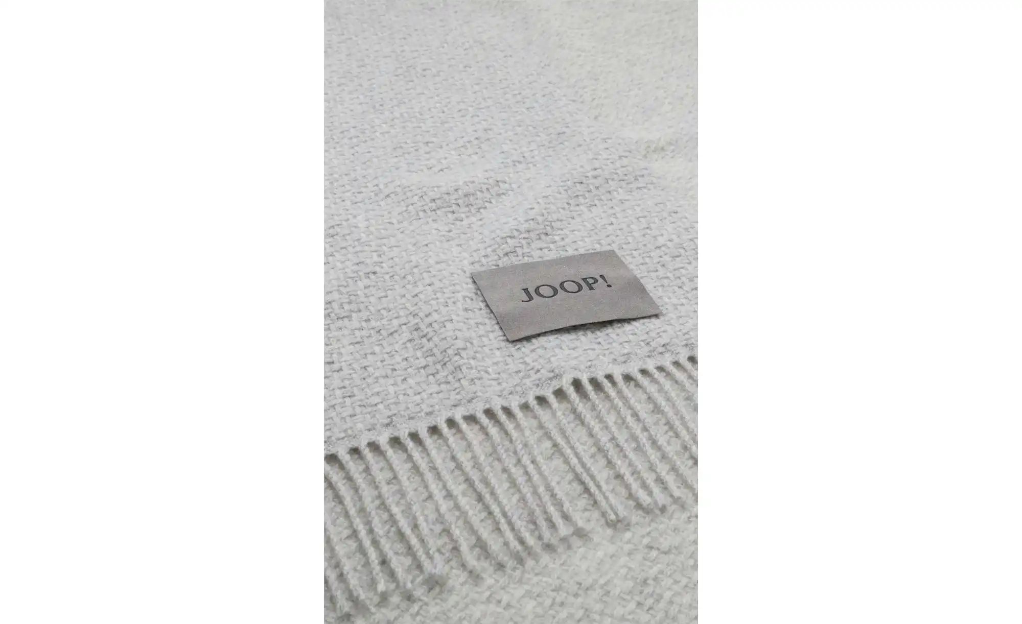 Thumbnail - JOOP! Plaid Fine Woven ¦ silber ¦ Wollmix ¦ Maße (cm): B: 130 H: 1 Dekokissen & Decken > Kuscheldecken & Wohndecken - ...