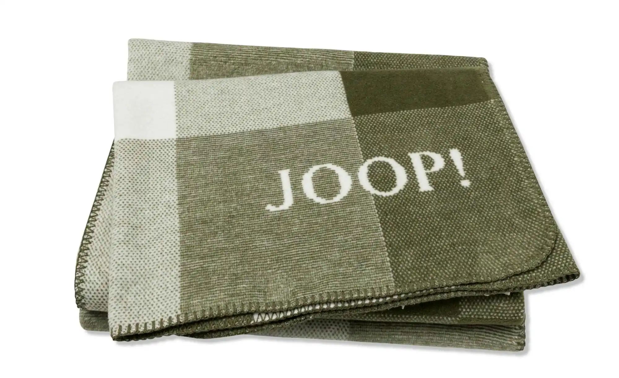 JOOP! Wohndecke Mesh ¦ grün ¦ Baumwollmischgewebe ¦ Maße (cm): B: 200 H: 1 günstig online kaufen