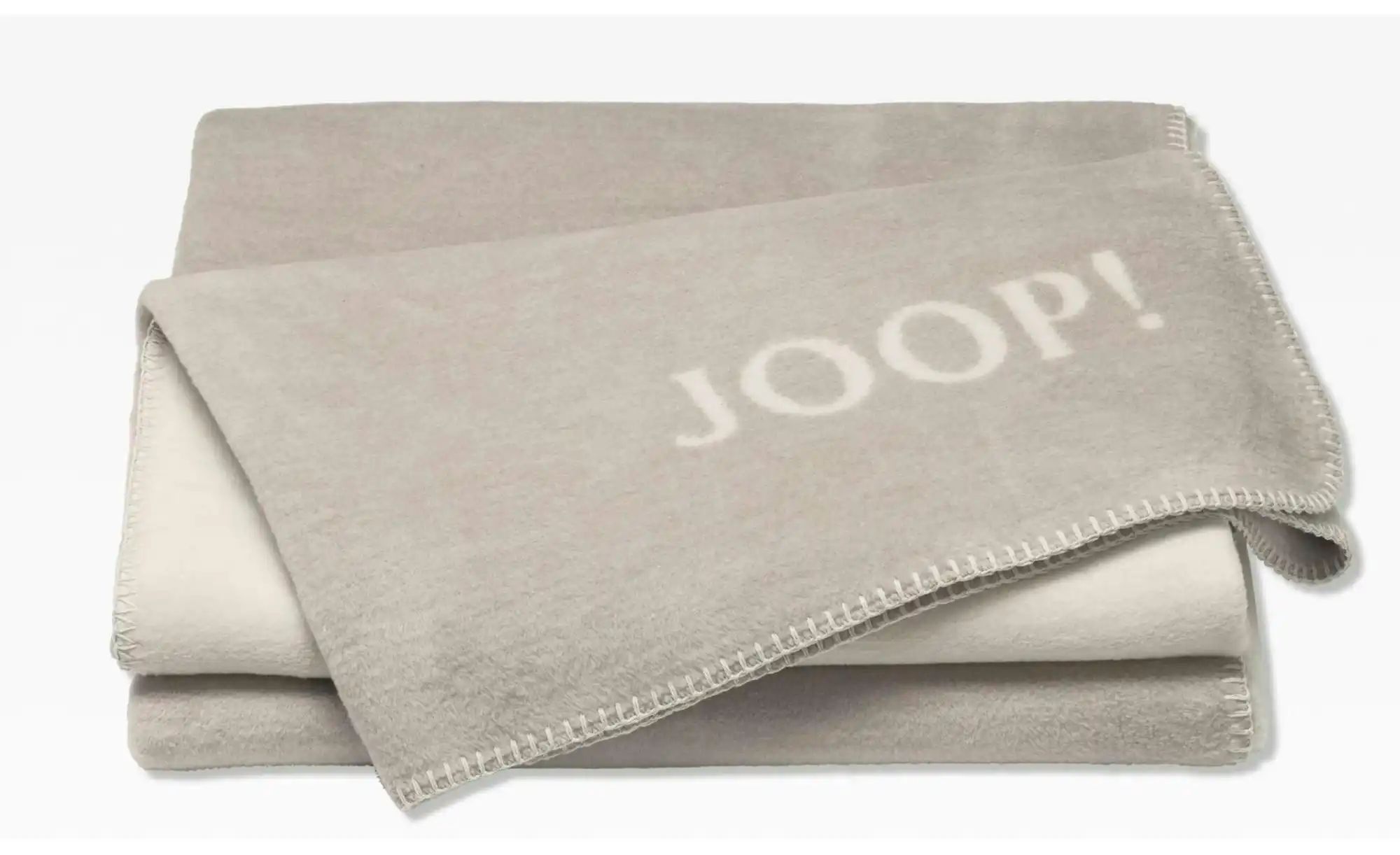 JOOP! Wohndecke Uni Doubleface ¦ beige ¦ Baumwollmischgewebe ¦ Maße (cm): B günstig online kaufen