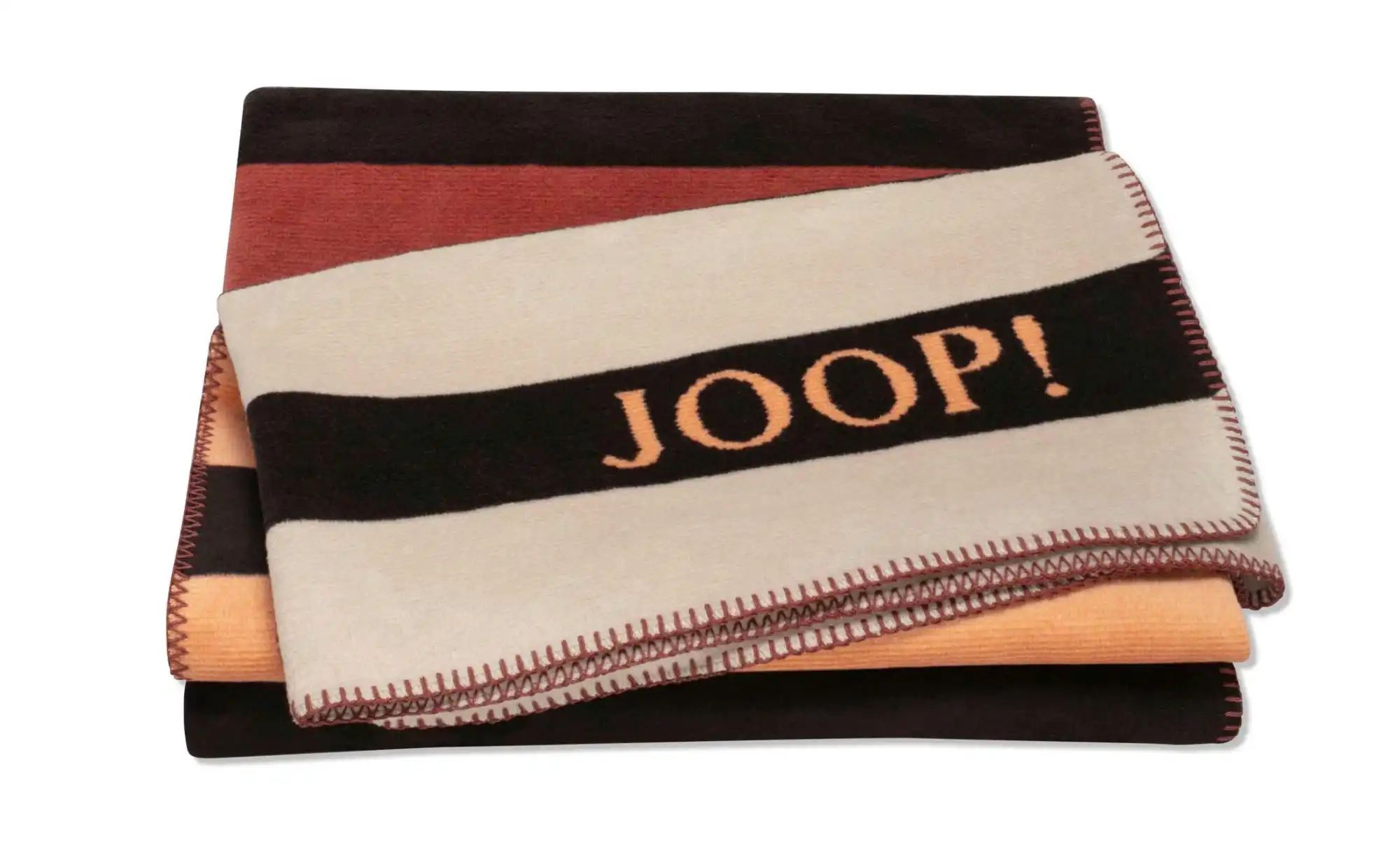 JOOP! Wohndecke Tone ¦ kupfer ¦ Baumwollmischgewebe ¦ Maße (cm): B: 150 H: günstig online kaufen