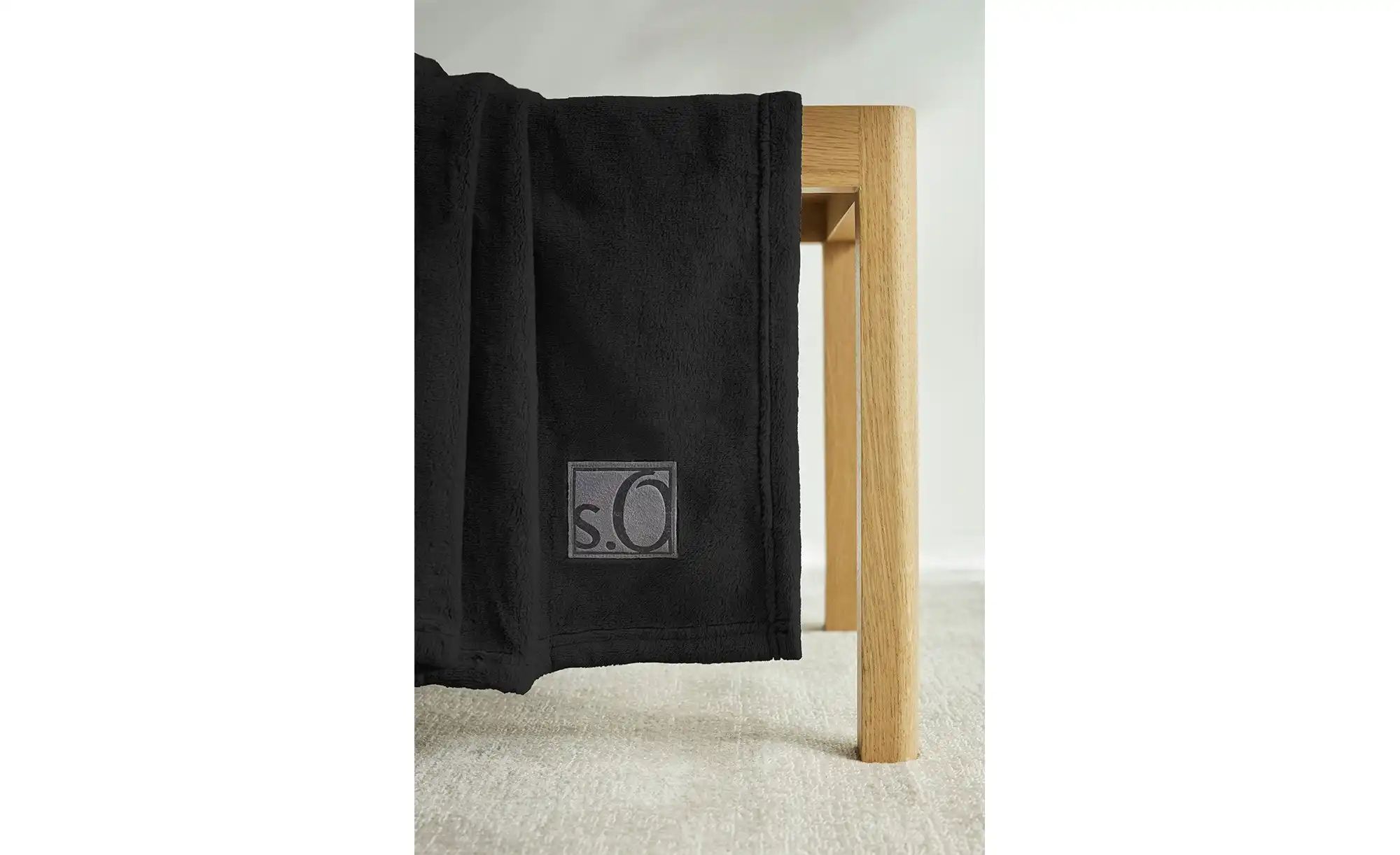 Kuscheldecke  Kuschelsoft ¦ schwarz ¦ Synthetik ¦ Maße (cm): B: 150 Dekokis günstig online kaufen