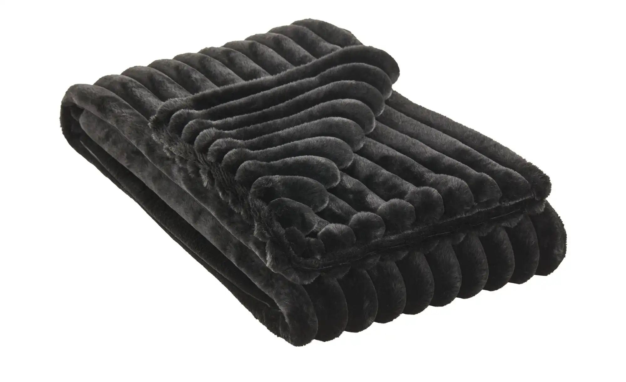 Wohndecke  Ella ¦ schwarz ¦ Synthetik ¦ Maße (cm): B: 150 Weihnachten - Höf günstig online kaufen