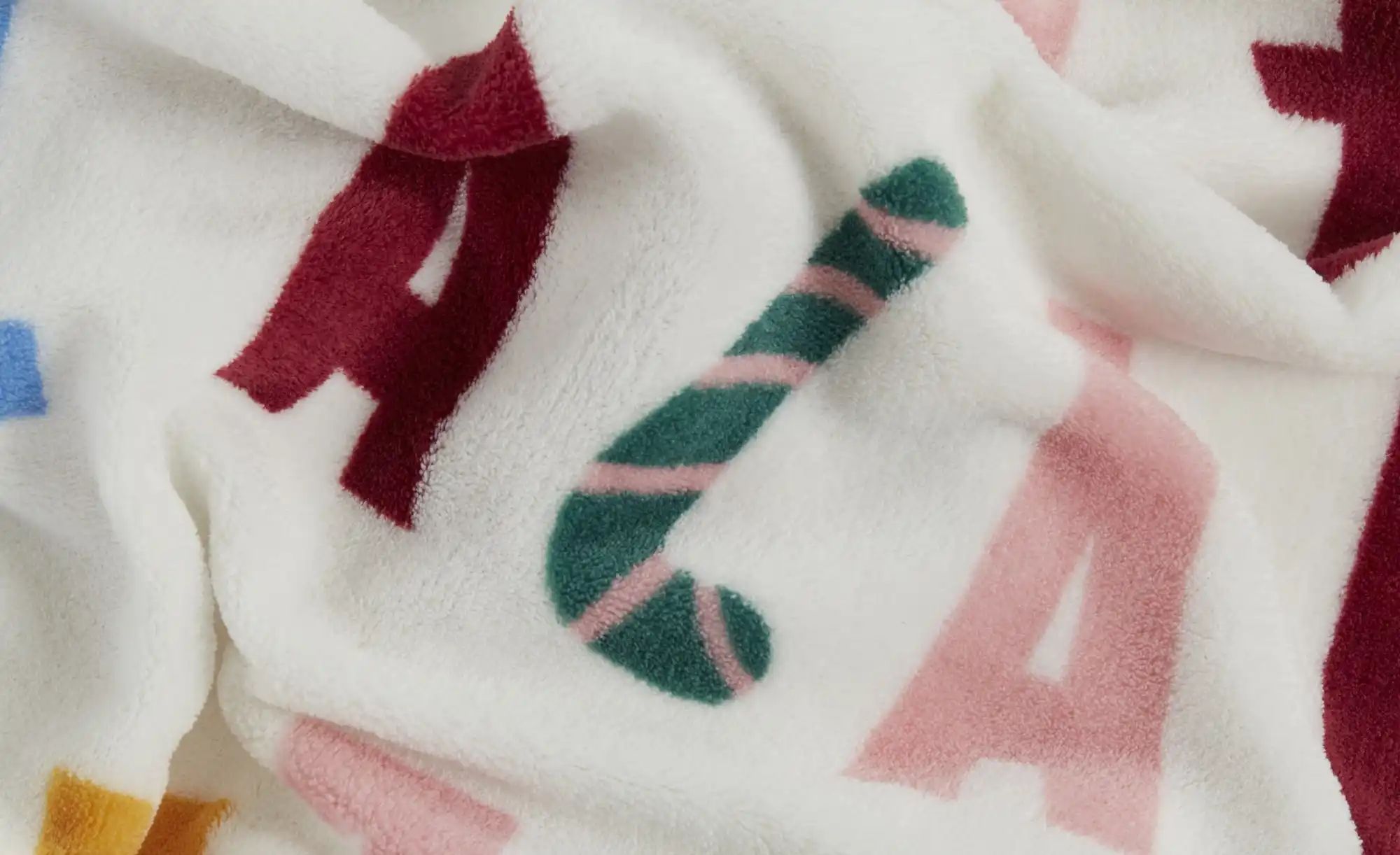 Thumbnail - como Plaid Falalala ¦ mehrfarbig ¦ Synthetik ¦ Maße (cm): B: 130 Weihnachten - Höffner