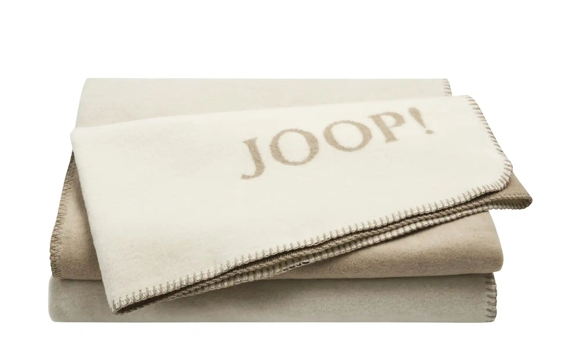 JOOP! Wohndecke  JOOP! SPLIT ¦ beige ¦ Synthetik ¦ Maße (cm): B: 150 Dekoki günstig online kaufen