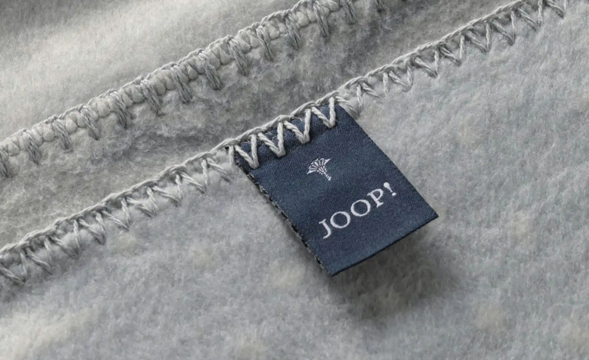 Thumbnail - JOOP! Wohndecke JOOP! CF CHARM ¦ grau ¦ Baumwollmischgewebe ¦ Maße (cm): B: 150 Dekokissen & Decken > Kuscheldecken & W...