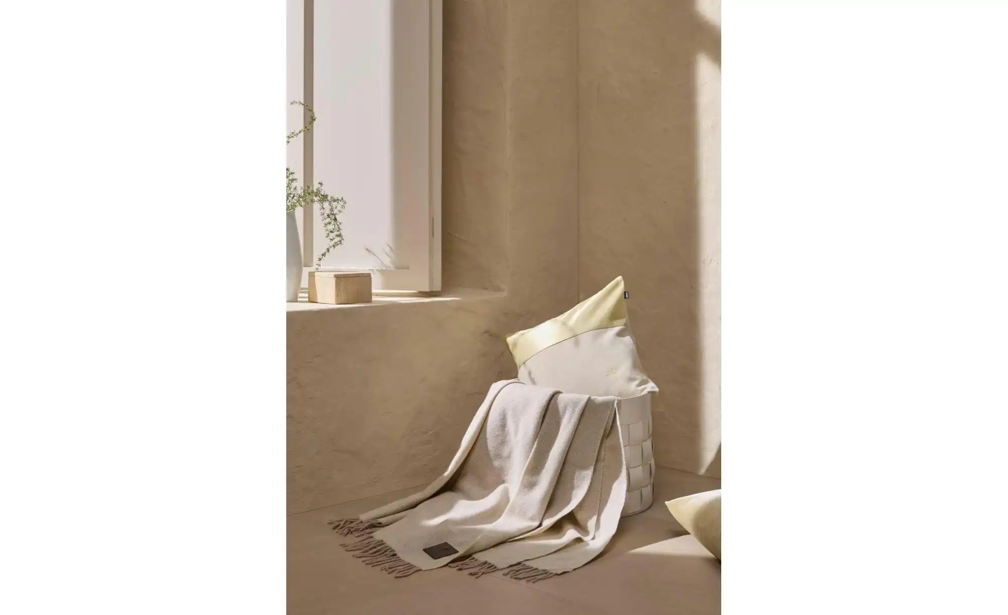 JOOP! Plaid   ¦ beige ¦ Kaschmir ¦ Maße (cm): B: 200 H: 1 Dekokissen & Deck günstig online kaufen
