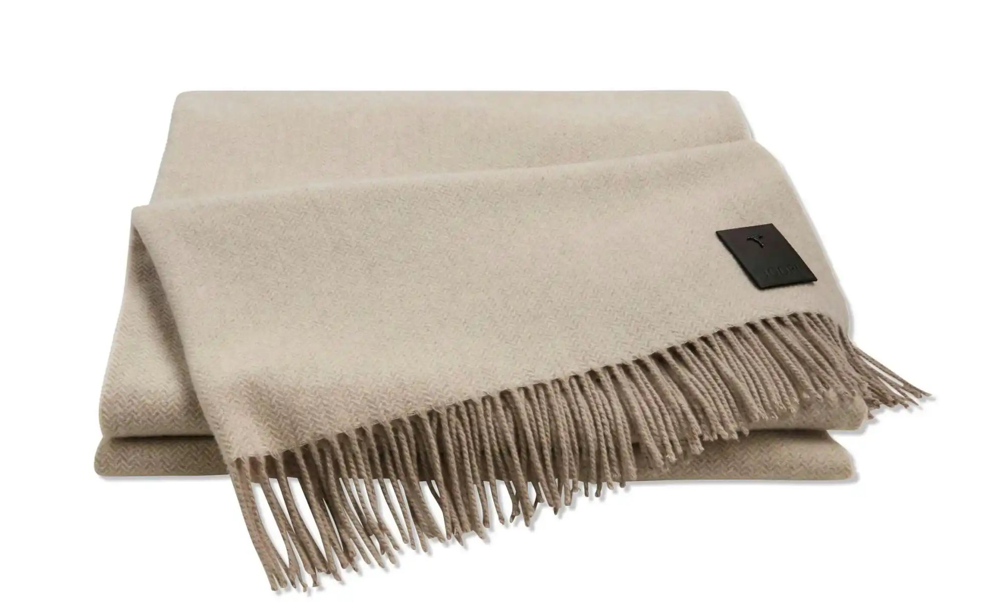 JOOP! Plaid   ¦ beige ¦ Kaschmir ¦ Maße (cm): B: 200 H: 1 Dekokissen & Deck günstig online kaufen