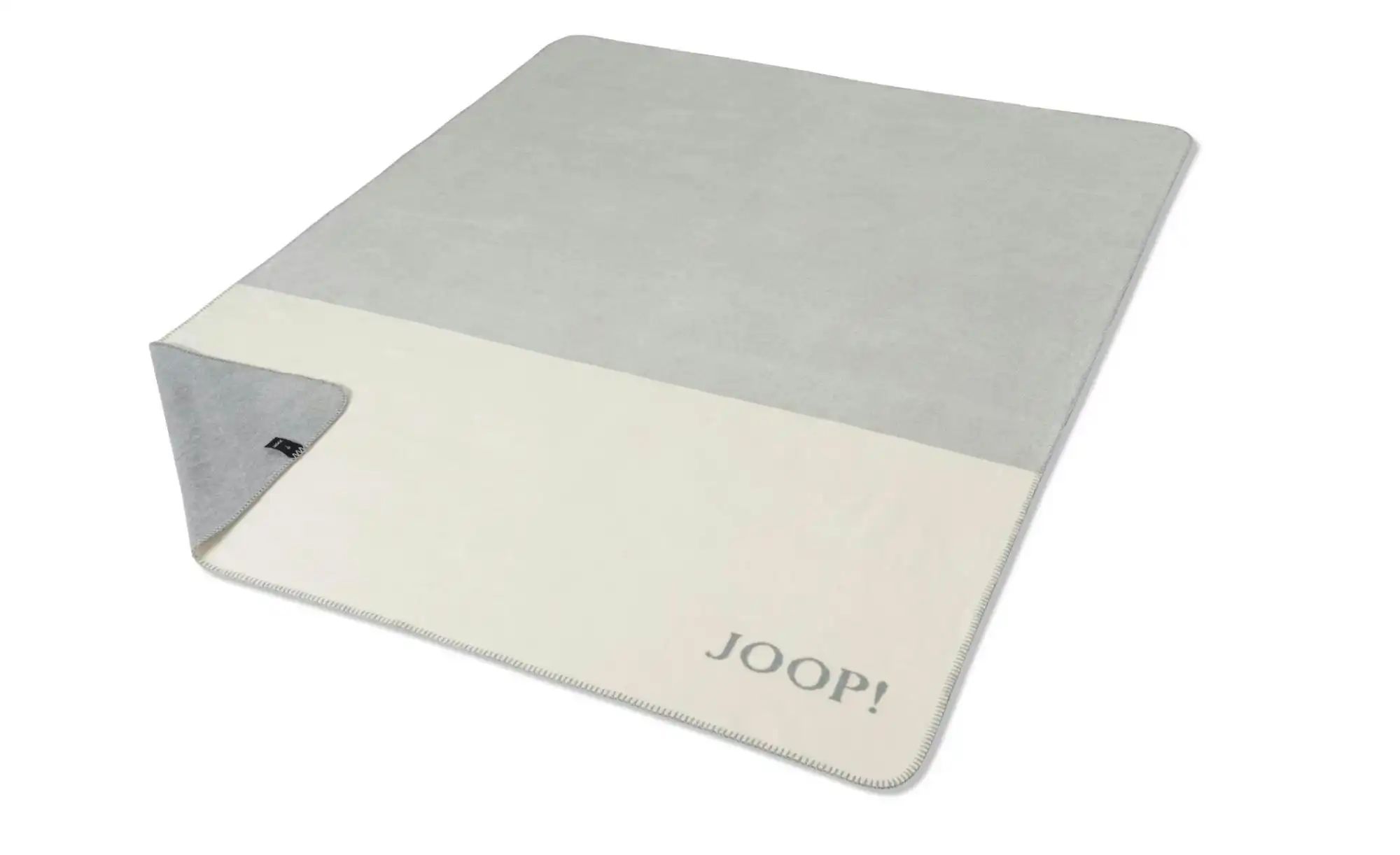 JOOP! Wohndecke   ¦ grau ¦ Baumwollmischgewebe ¦ Maße (cm): B: 200 H: 1 Dek günstig online kaufen